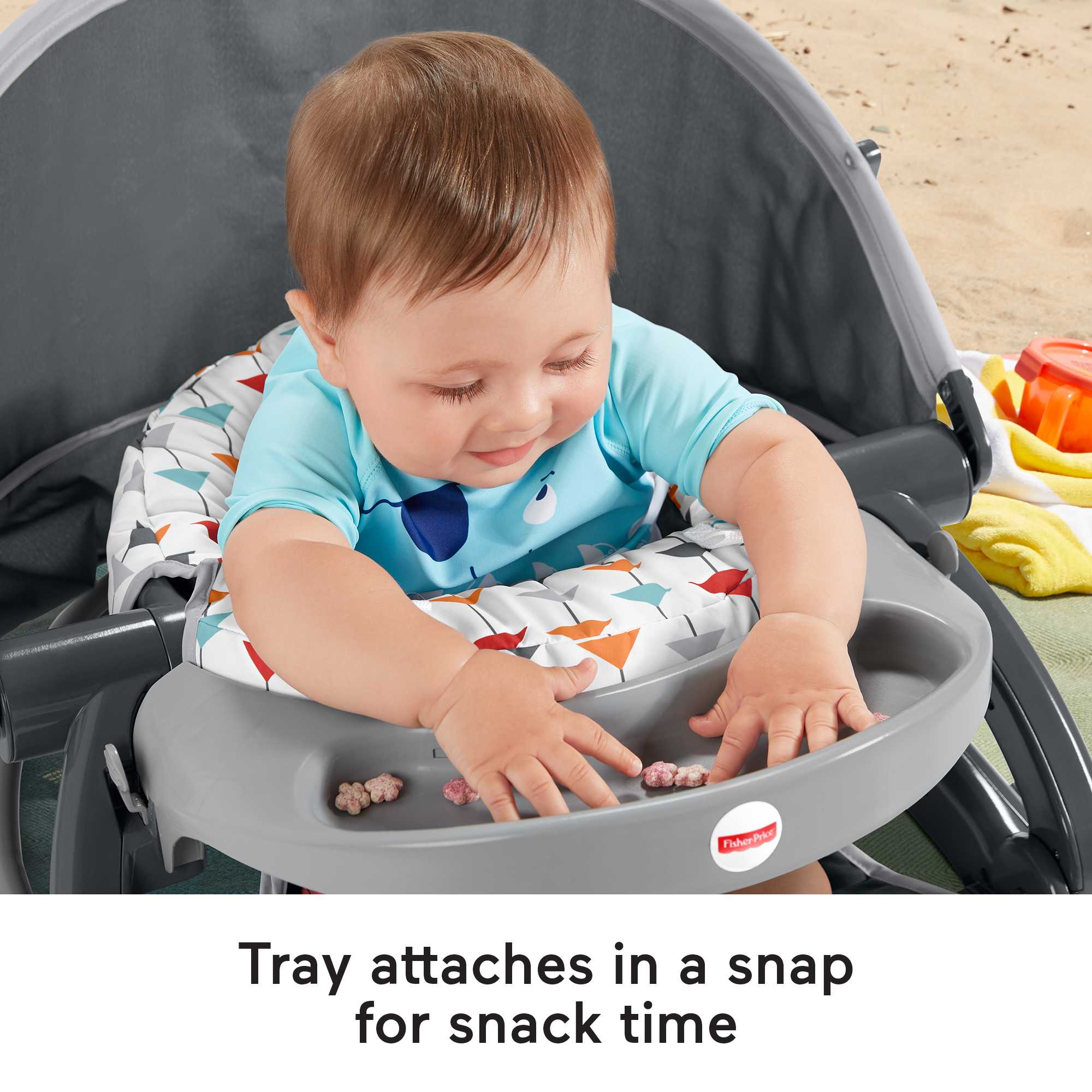 Fisher-Price On-The-Go Sit-Me-Up Floor Seat - Image 3