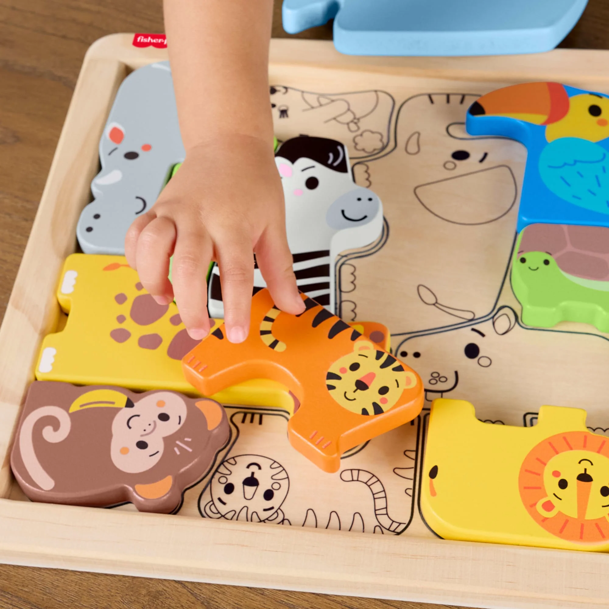 Fisher-Price® Puzzle Animaux en Bois - Image 3