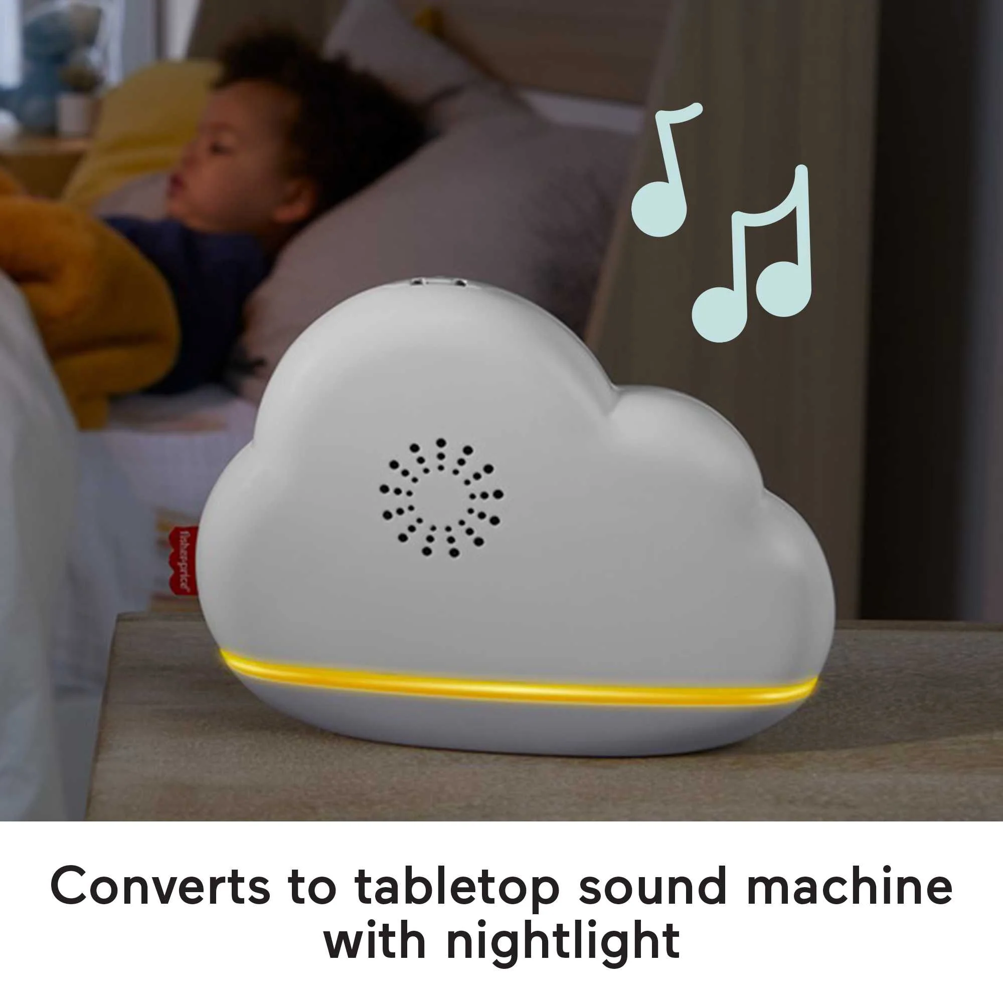 Fisher-Price Rainbow Showers Bassinet To Bedside Mobile - Image 5