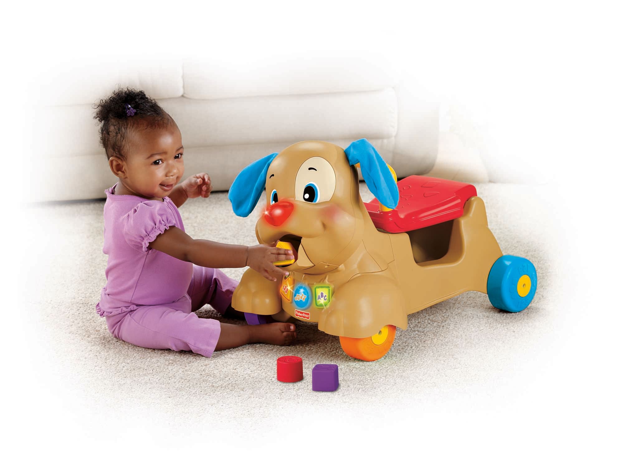 Fisher-Price Ríe y Aprende Andadera para Bebés Perrito Camina Conmigo - Image 4