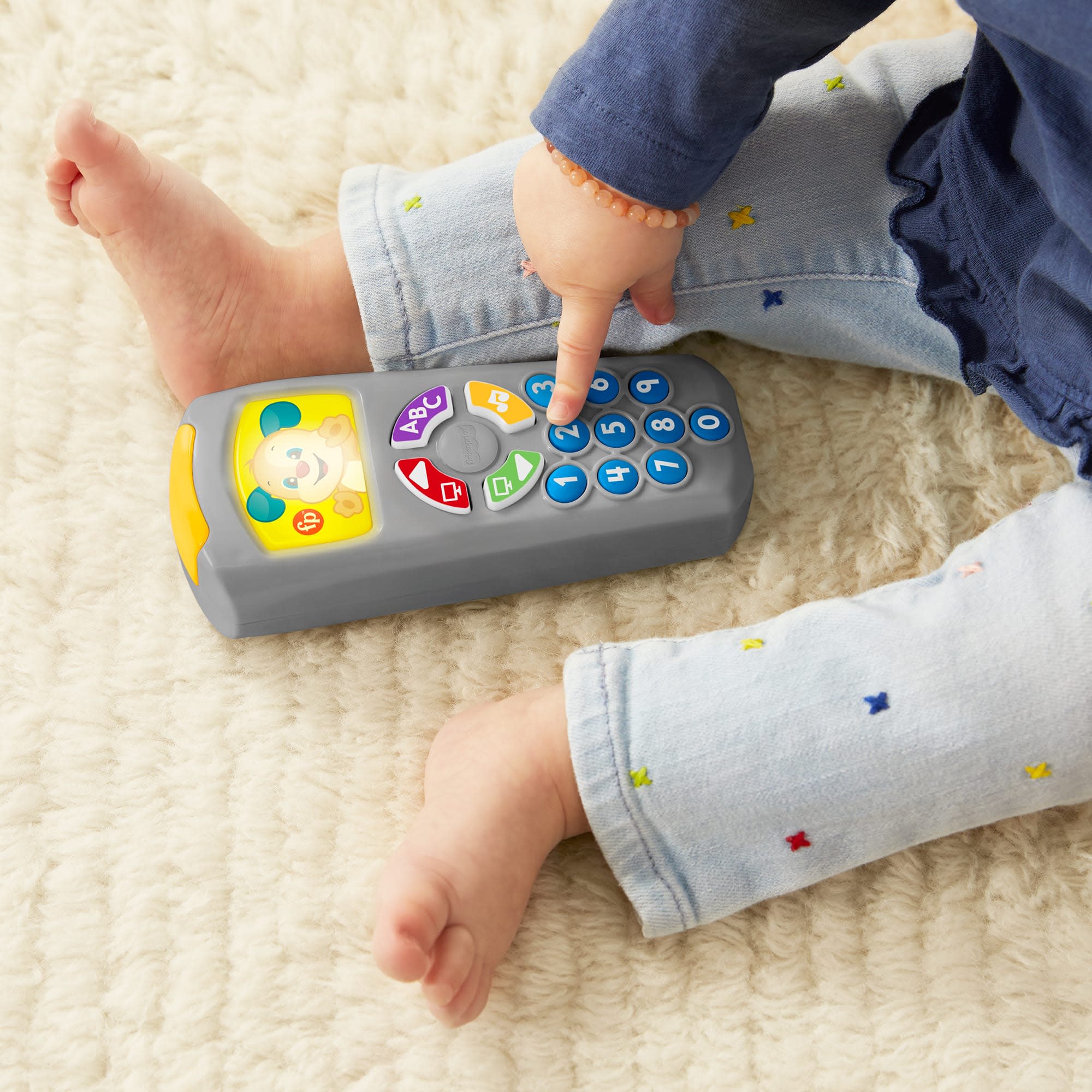 Fisher-Price Ríe y Aprende Juguete para Bebés Control Remoto De Perrito - Image 2