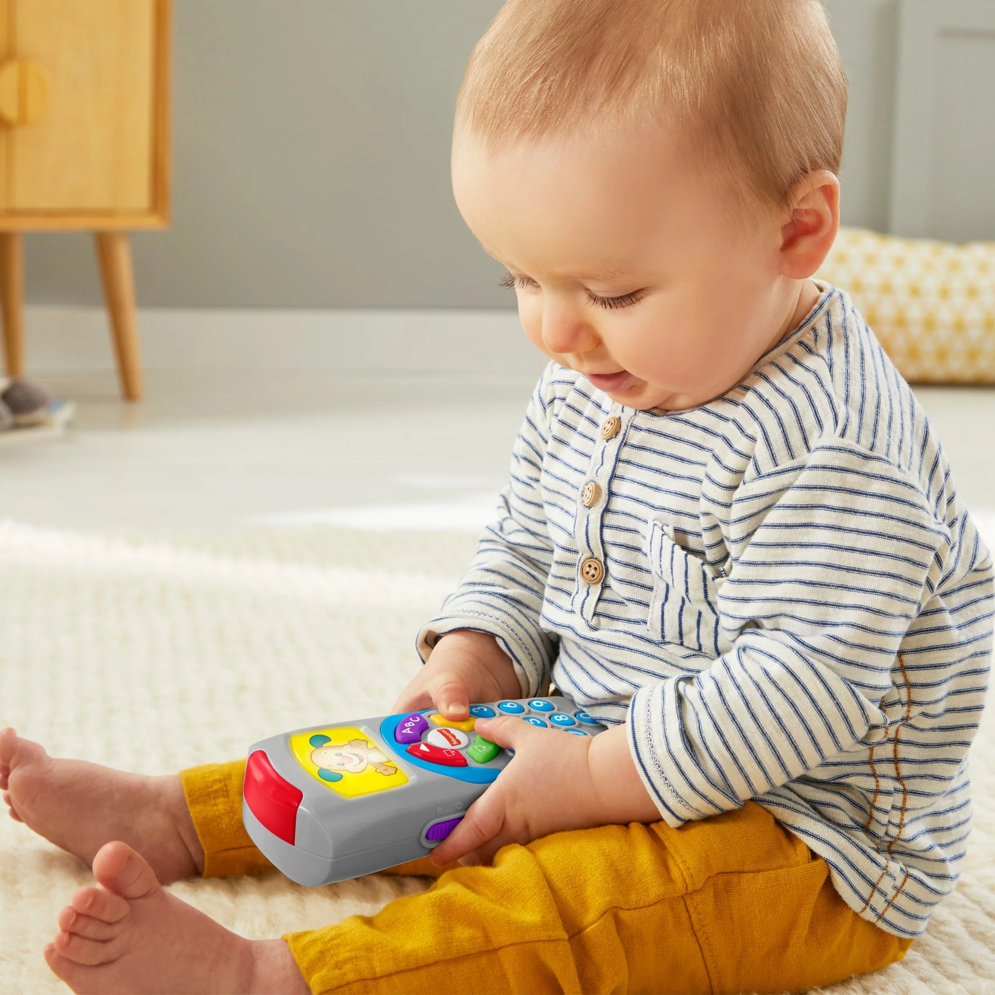 Fisher-Price Ríe y Aprende Juguete para Bebés Control Remoto De Perrito - Image 3