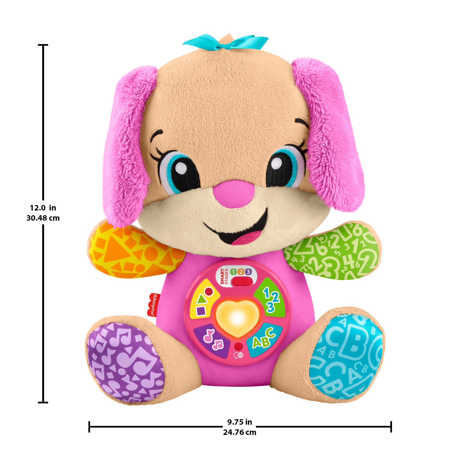 Fisher-Price Ríe y Aprende Juguete para Bebés Hermanita Aprende Conmigo - Image 5