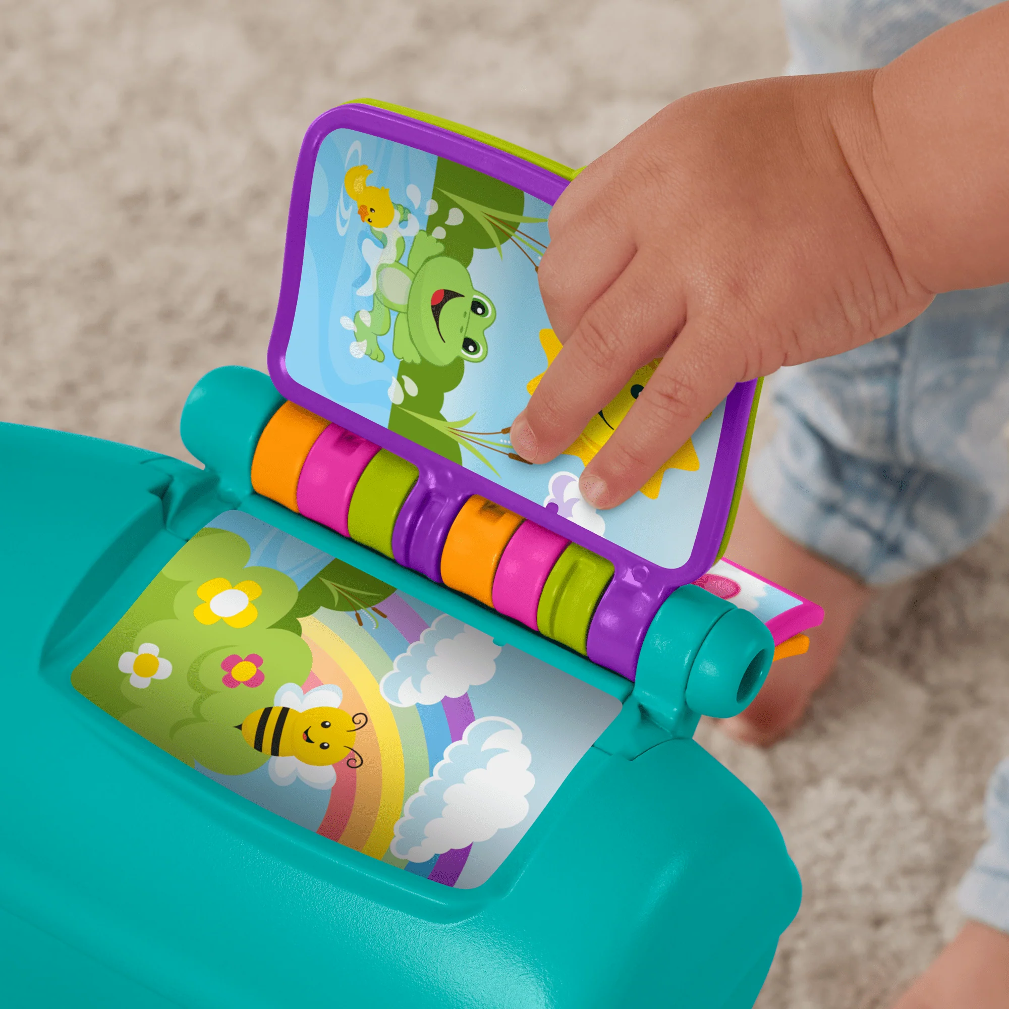 Fisher-Price Ríe y Aprende Juguete para Bebés Silla de Aprendizaje Musical - Image 4