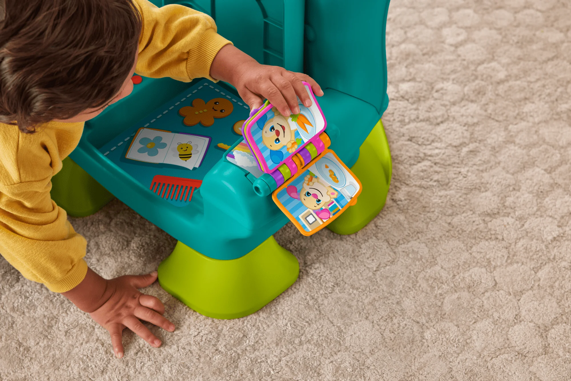 Fisher-Price Ríe y Aprende Juguete para Bebés Silla de Aprendizaje Musical - Image 5