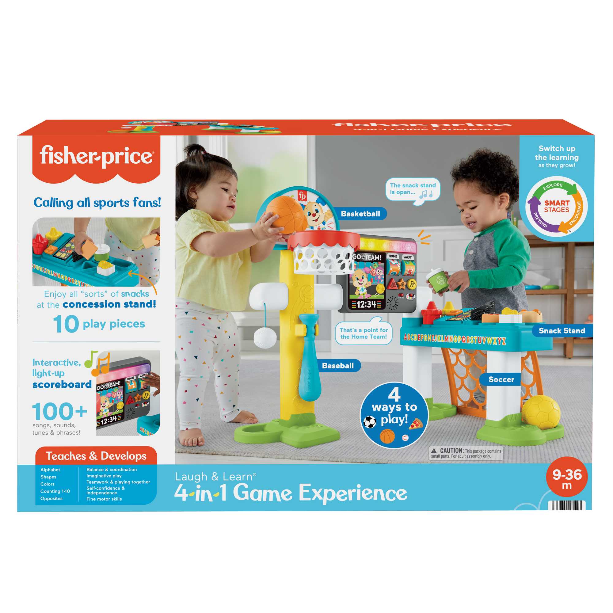Fisher-Price Rires et Éveil Expérience de Jeu 4 en 1 Version Française - Image 6