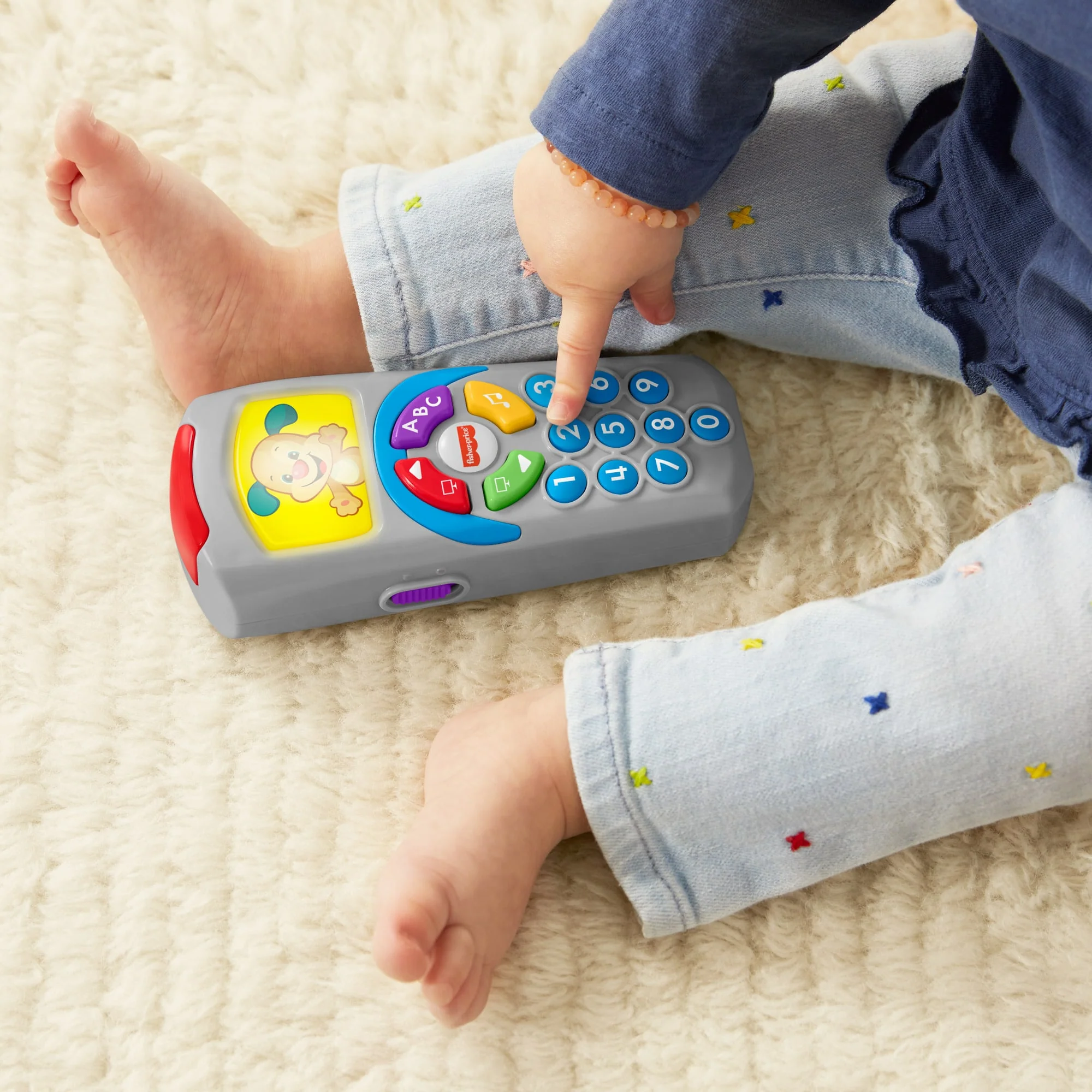Fisher-Price Rires et Éveil La Télécommande de Puppy Édition Anglaise - Image 4