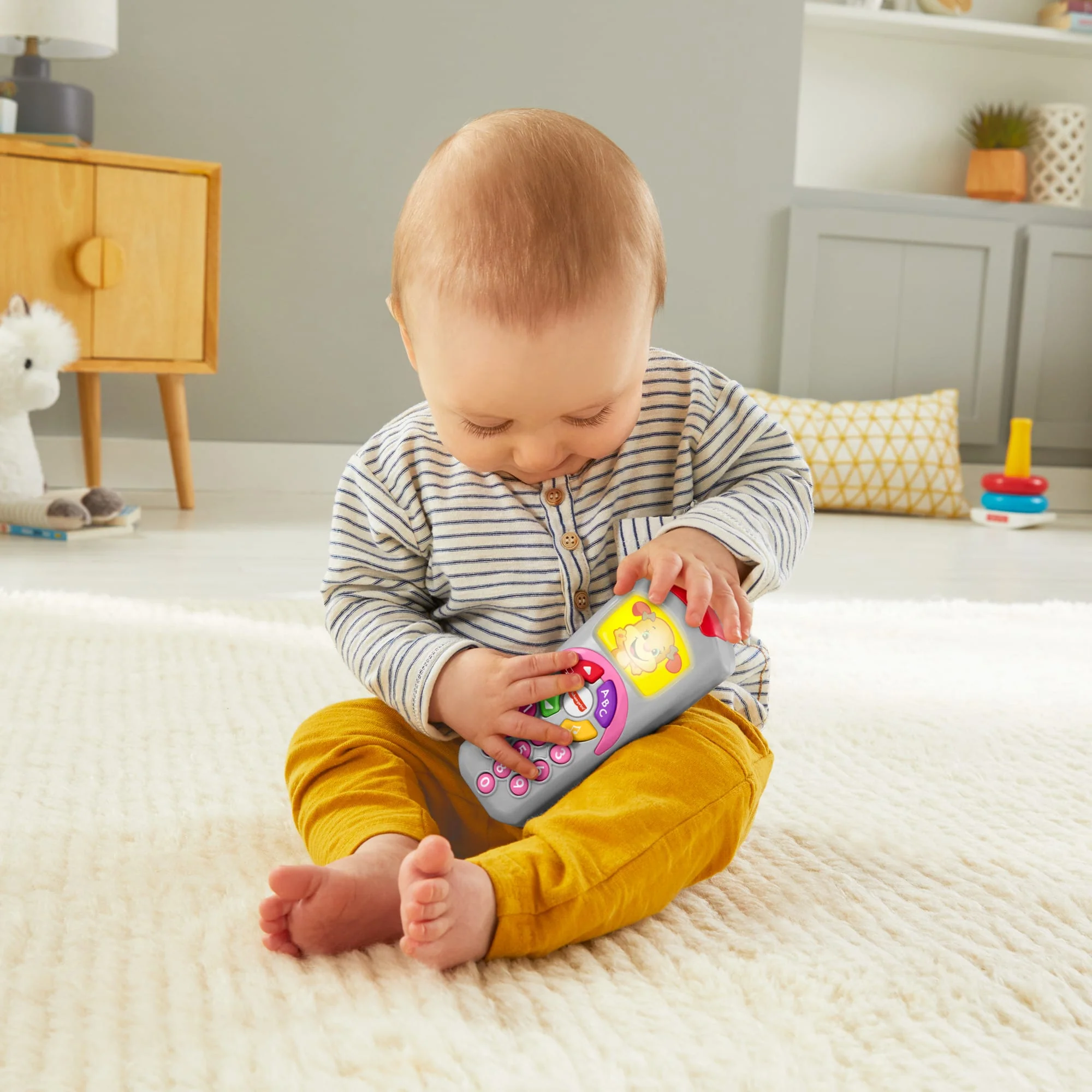 Fisher-Price Rires et Éveil La Télécommande de Sis Édition Anglaise - Image 3
