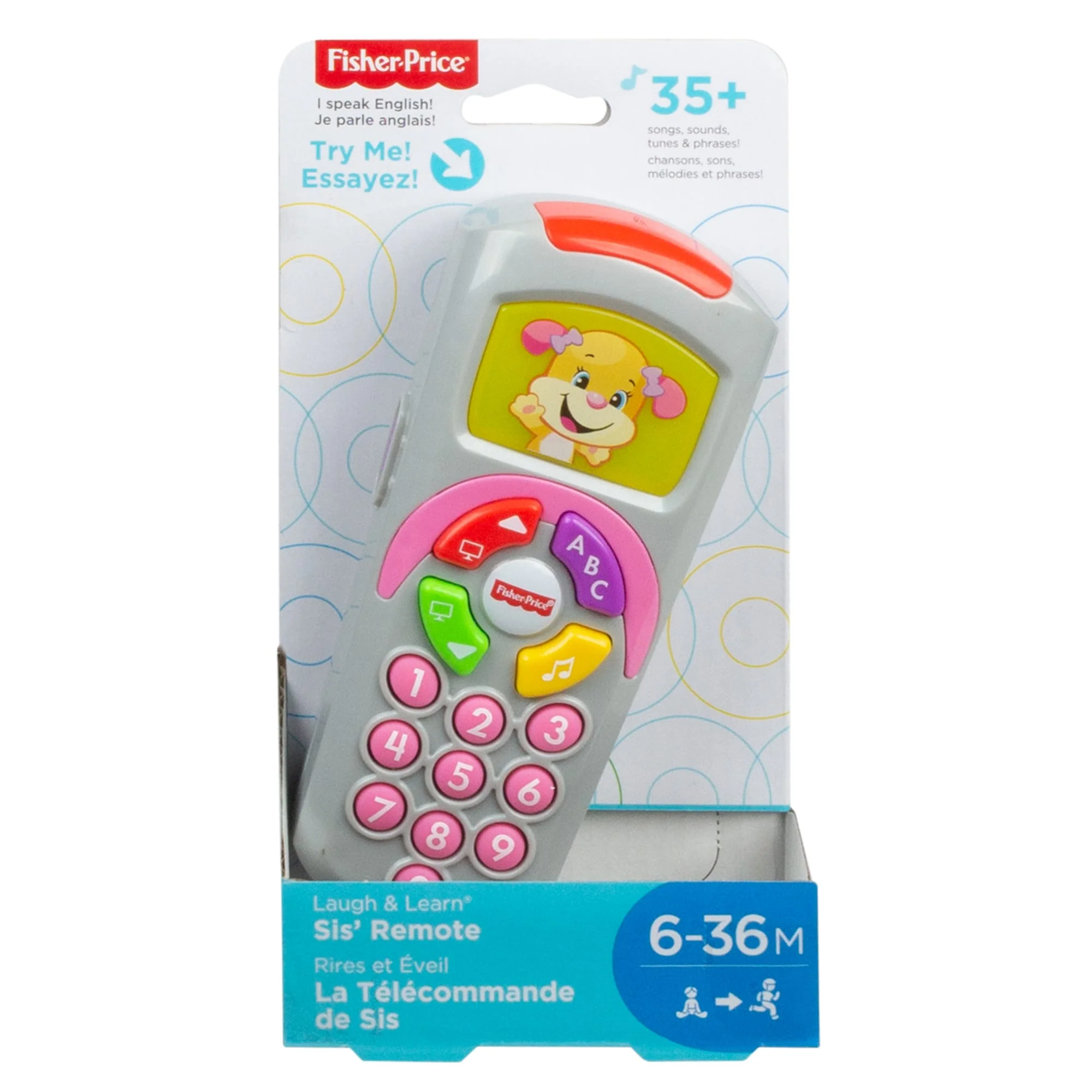 Fisher-Price Rires et Éveil La Télécommande de Sis Édition Anglaise - Image 6