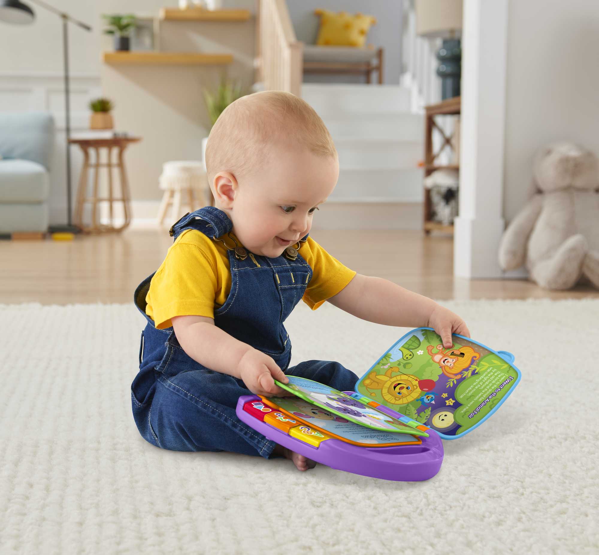 Fisher-Price Rires et Éveil Livre de Comptines - Image 3