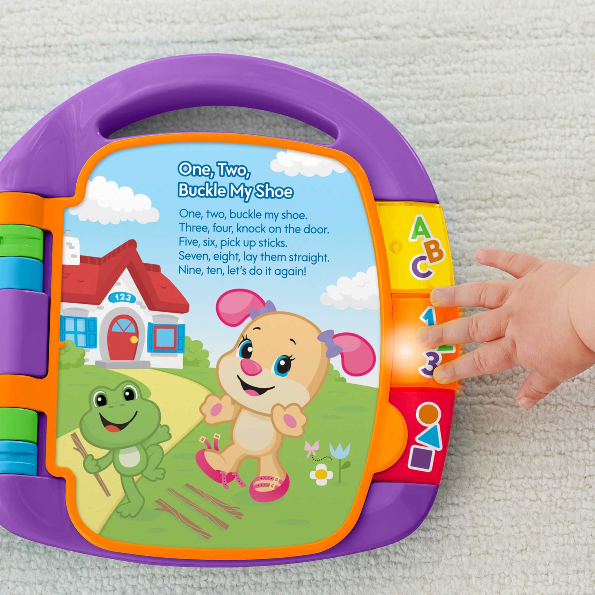 Fisher-Price Rires et Éveil Livre de Comptines - Image 4