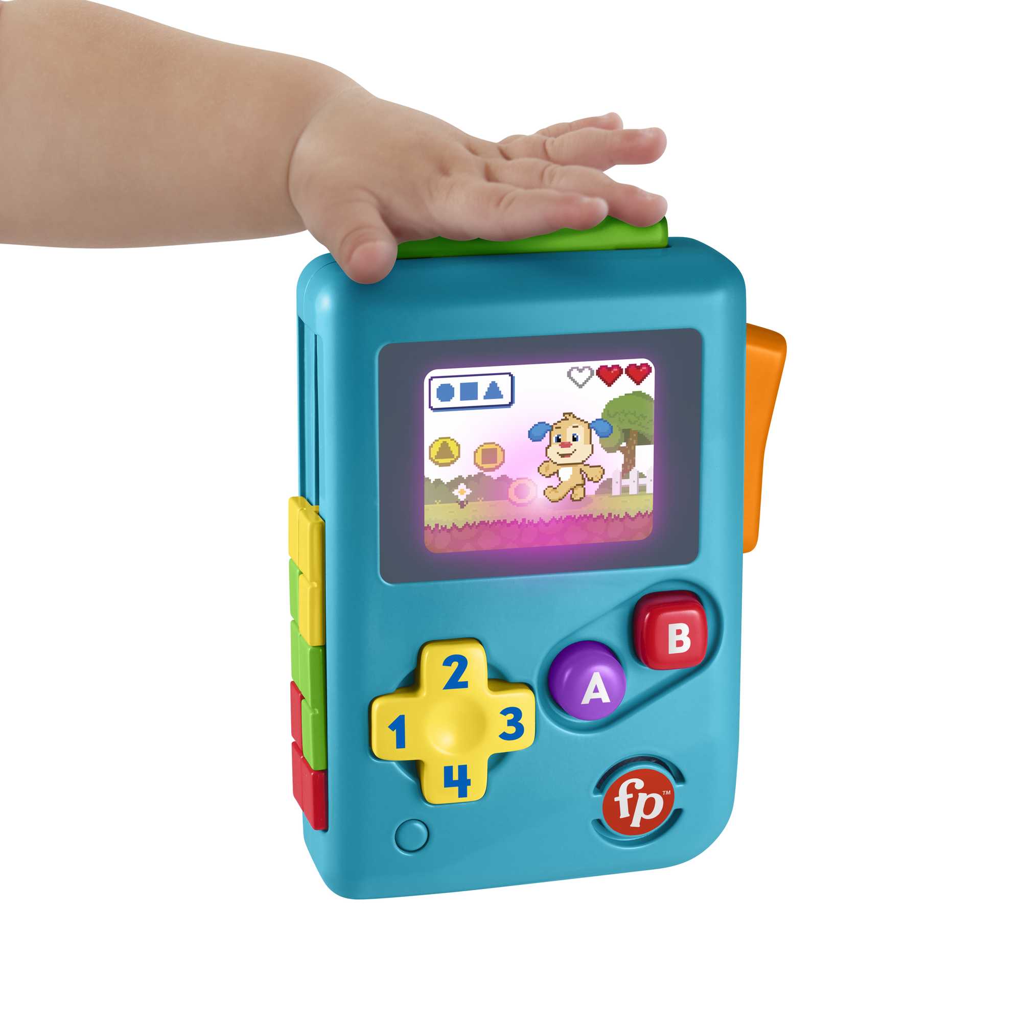 Fisher-Price Rires et Éveil Ma Première Console de Jeu Portable Édit Version Anglaise et Française - Image 3
