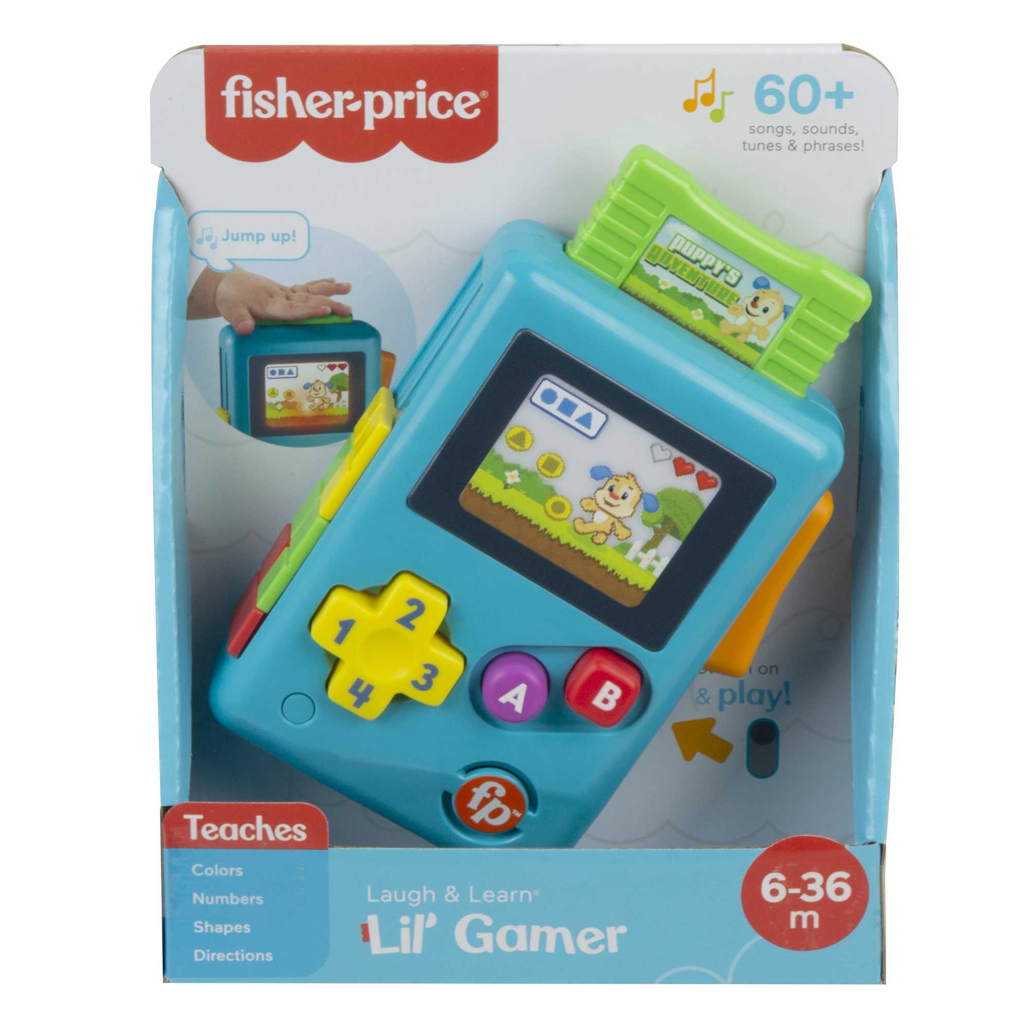 Fisher-Price Rires et Éveil Ma Première Console de Jeu Portable Édit Version Anglaise et Française - Image 6