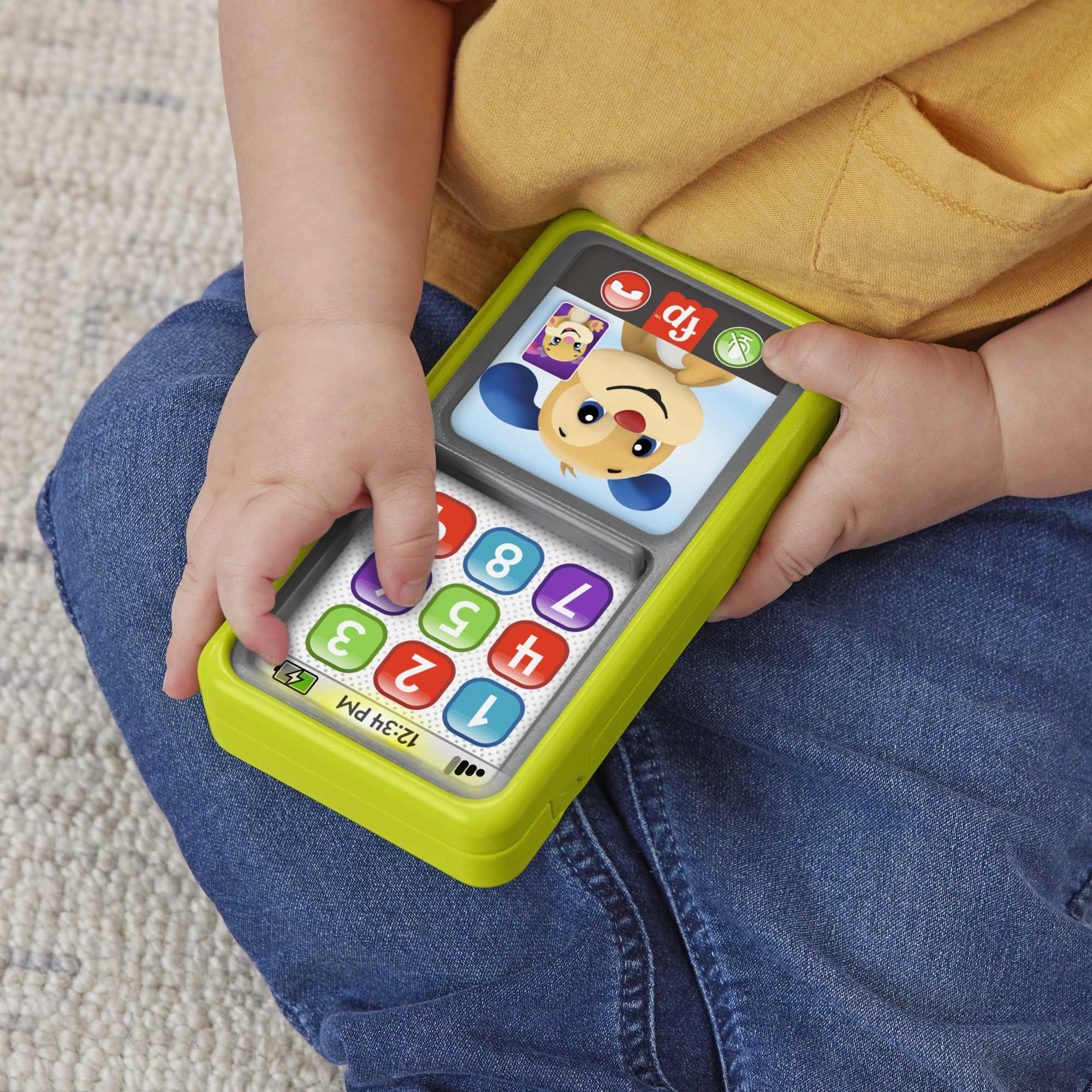 Fisher-Price Rires et Éveil Mon Téléphone Intelligent 2 en 1 - Version Anglaise et Française - Image 3
