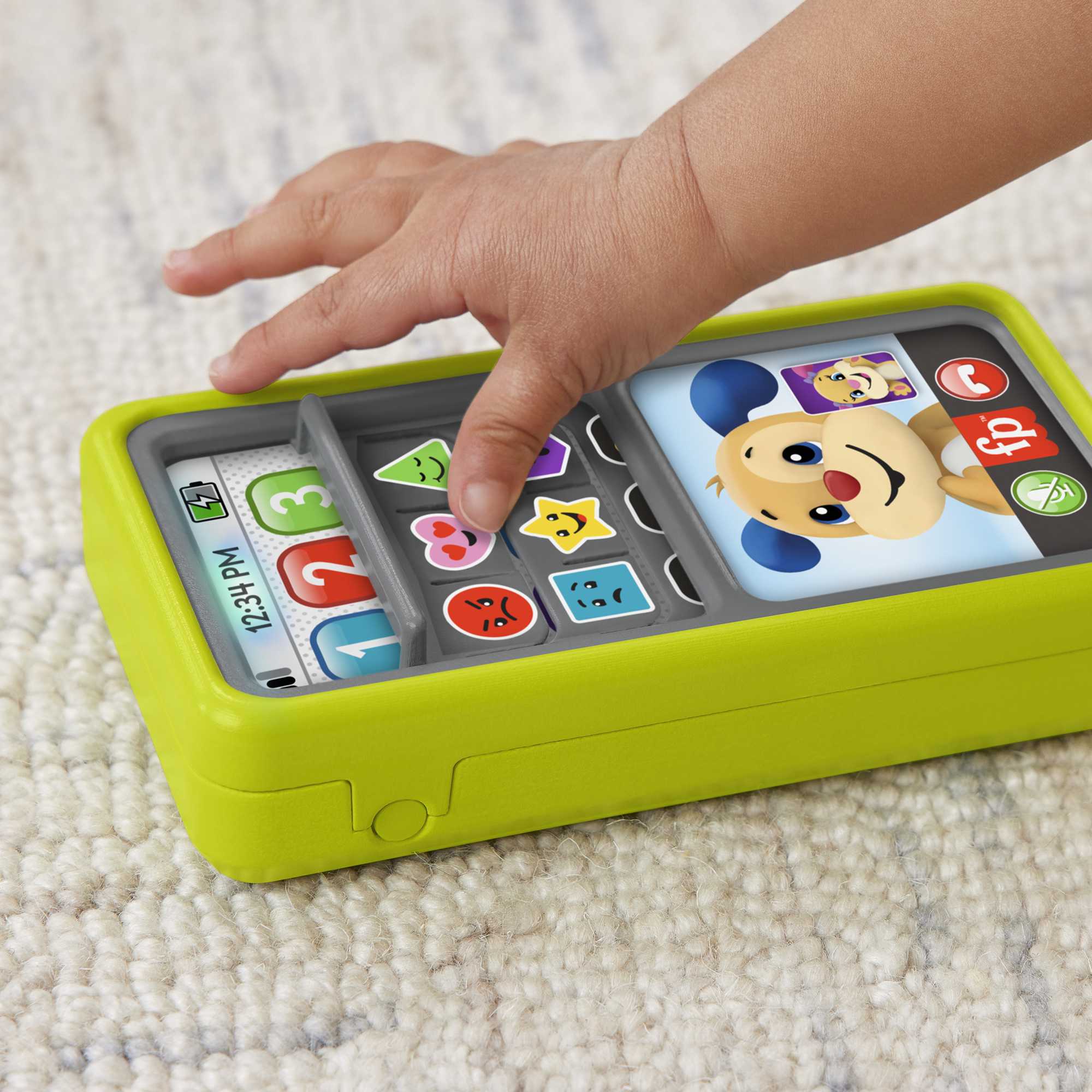 Fisher-Price Rires et Éveil Mon Téléphone Intelligent 2 en 1 - Version Anglaise et Française - Image 4