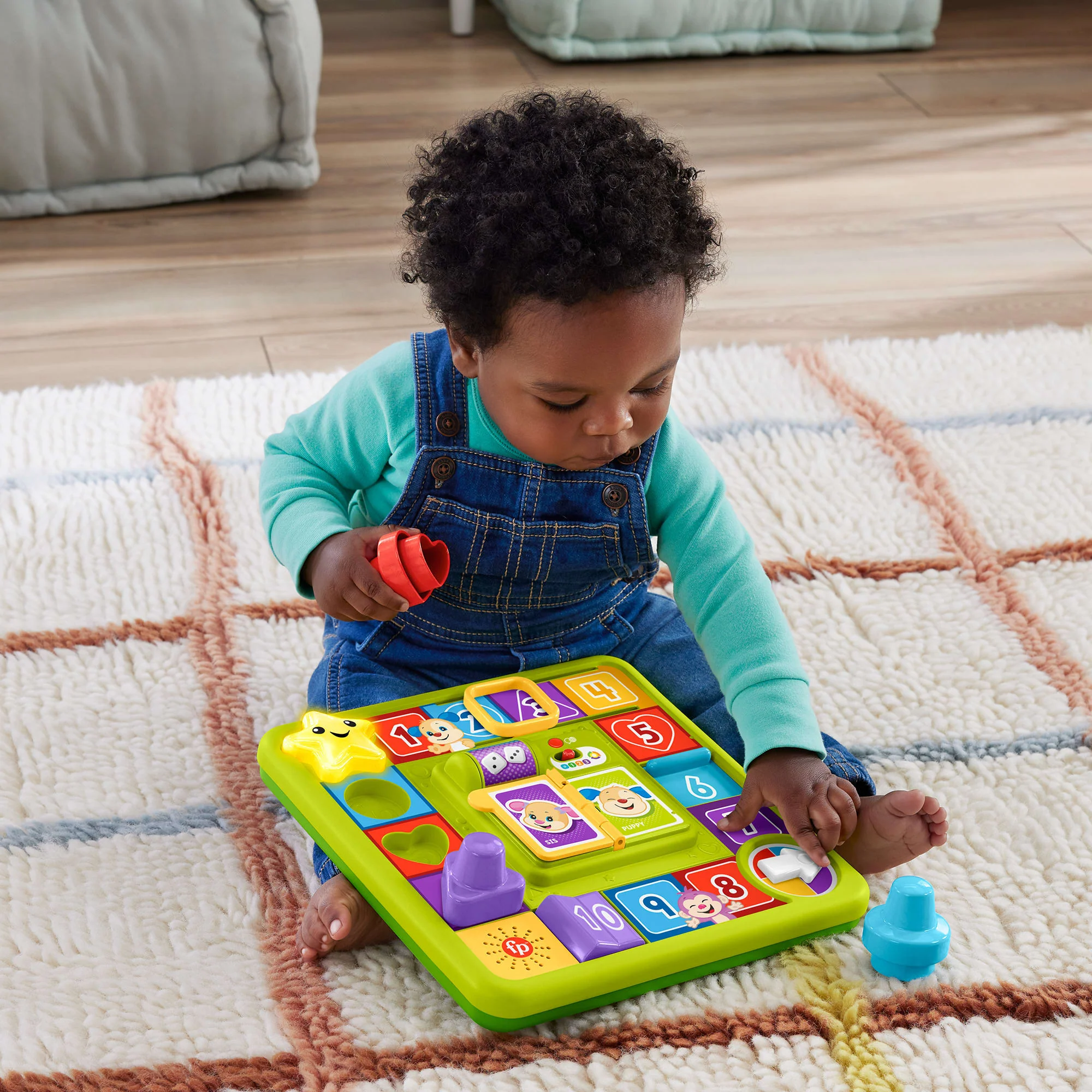 Fisher-Price Rires et Éveil Plateau de Jeux et D’Activités de Puppy - Image 2