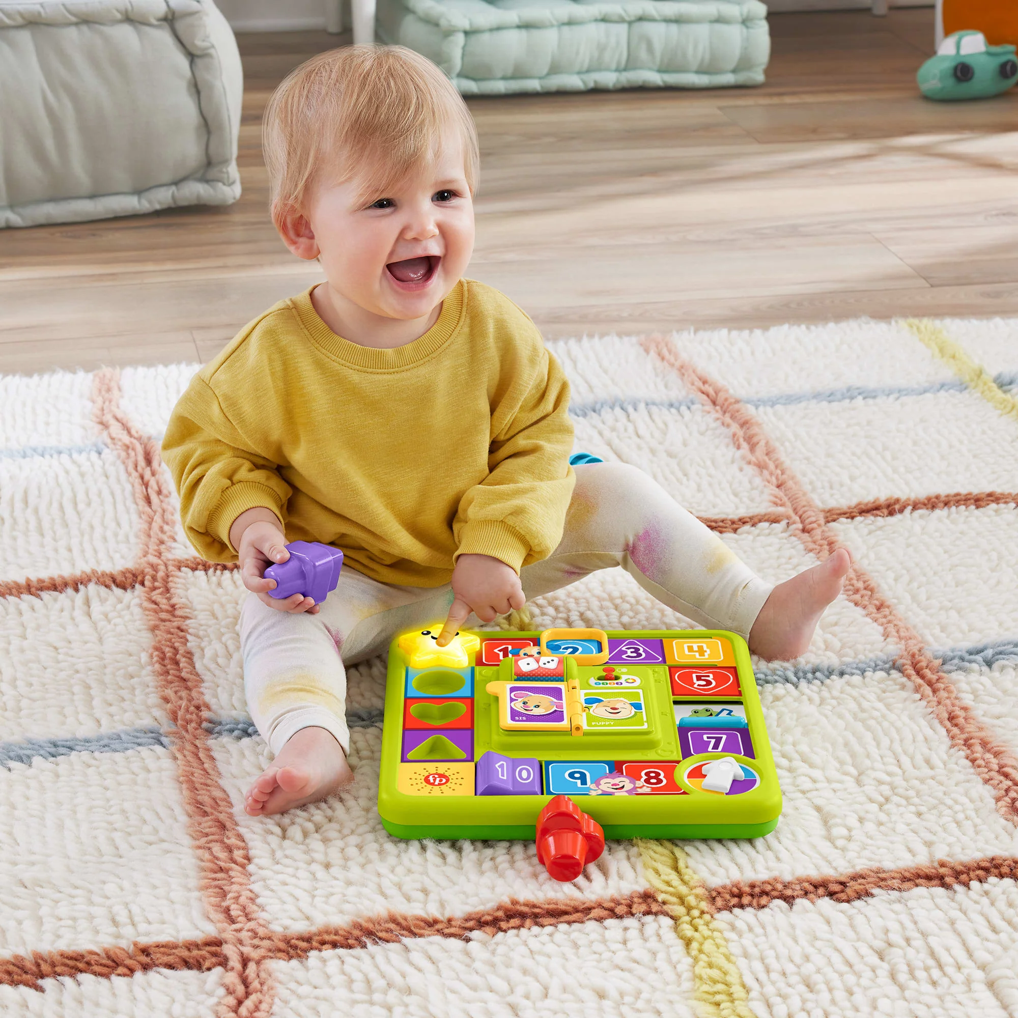 Fisher-Price Rires et Éveil Plateau de Jeux et D’Activités de Puppy - Image 4