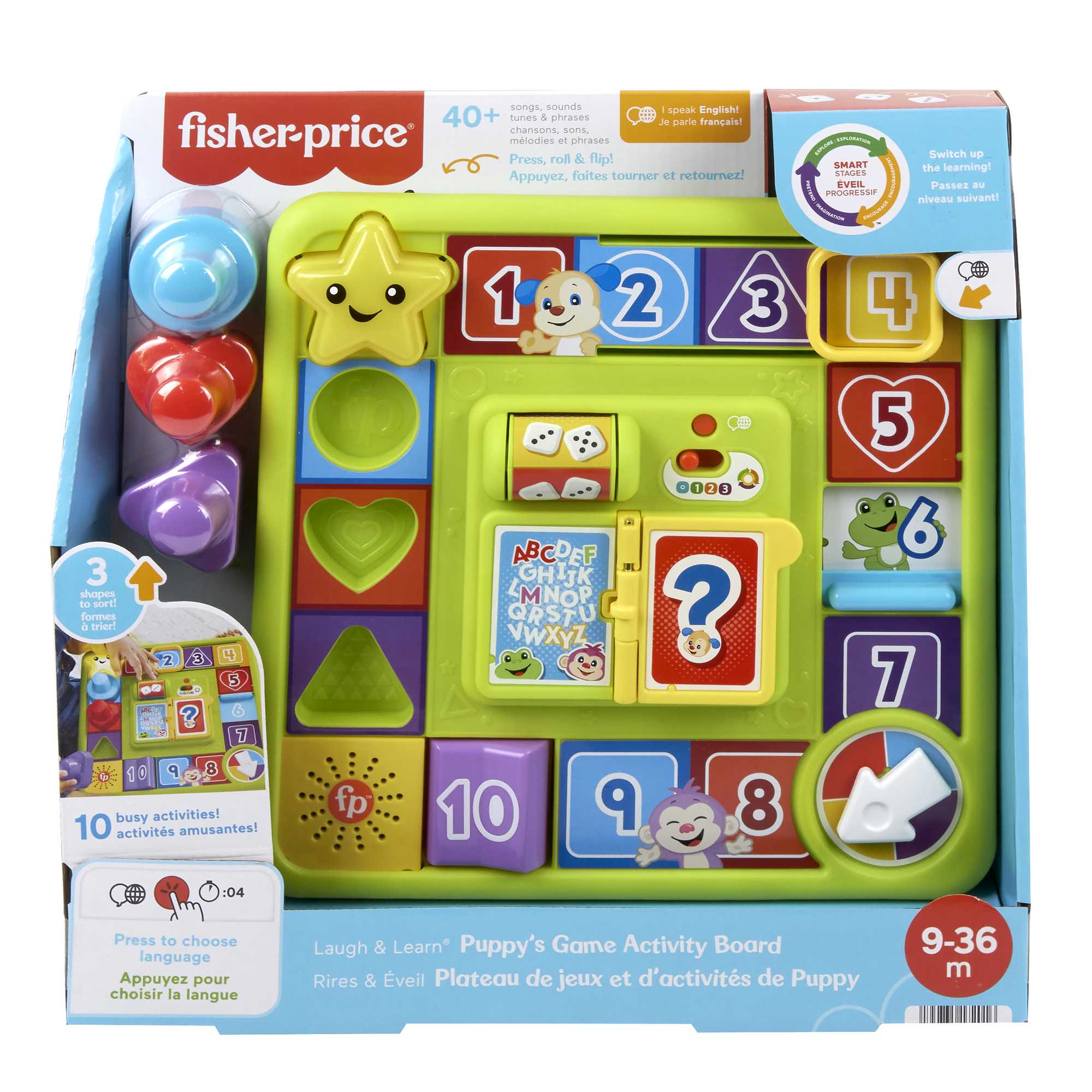 Fisher-Price Rires et Éveil Plateau de Jeux et D’Activités de Puppy - Image 6