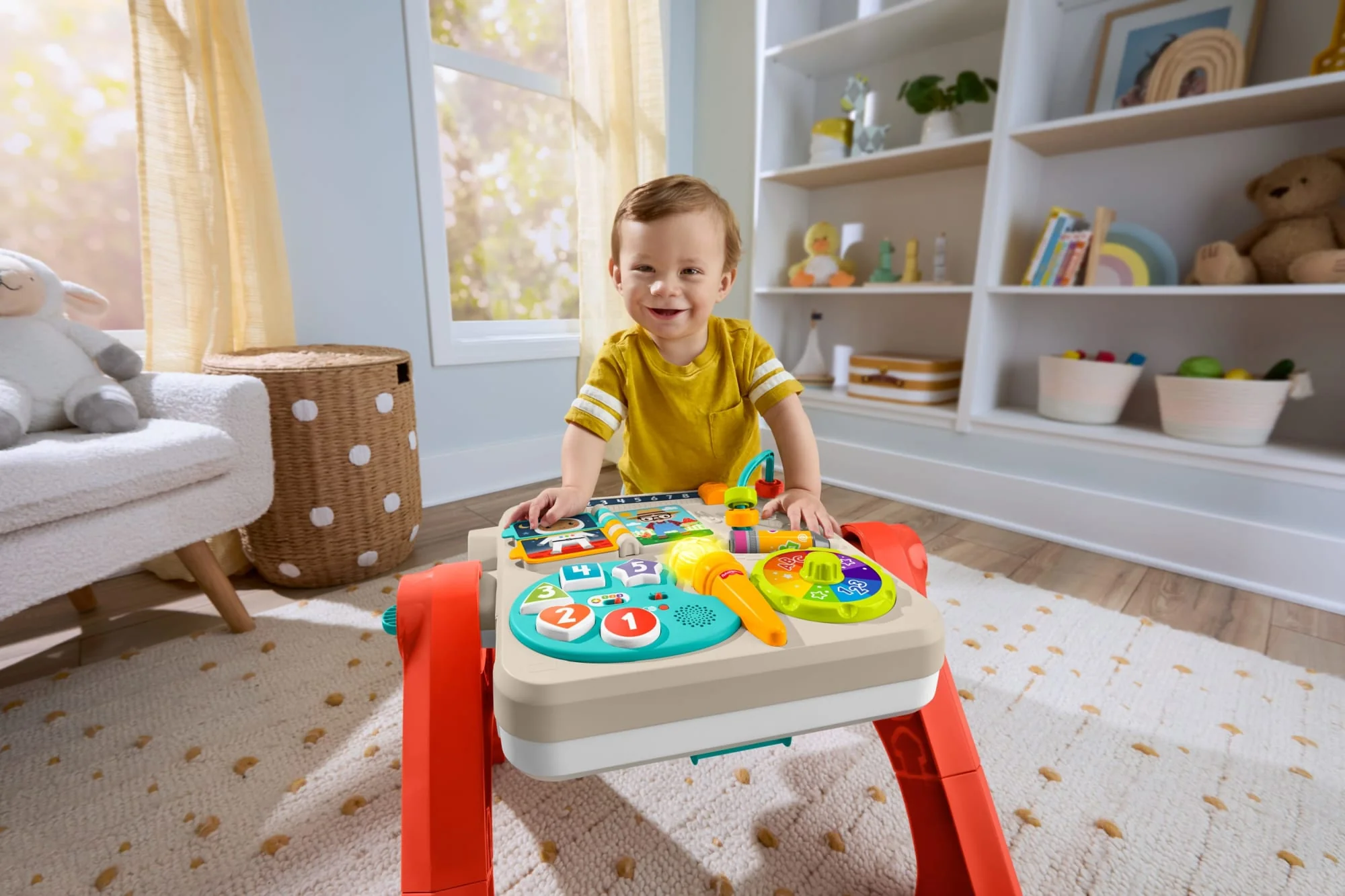 Fisher-Price® Rires et Éveil Table D’Activités et Chevalet 4 en 1 - Image 2