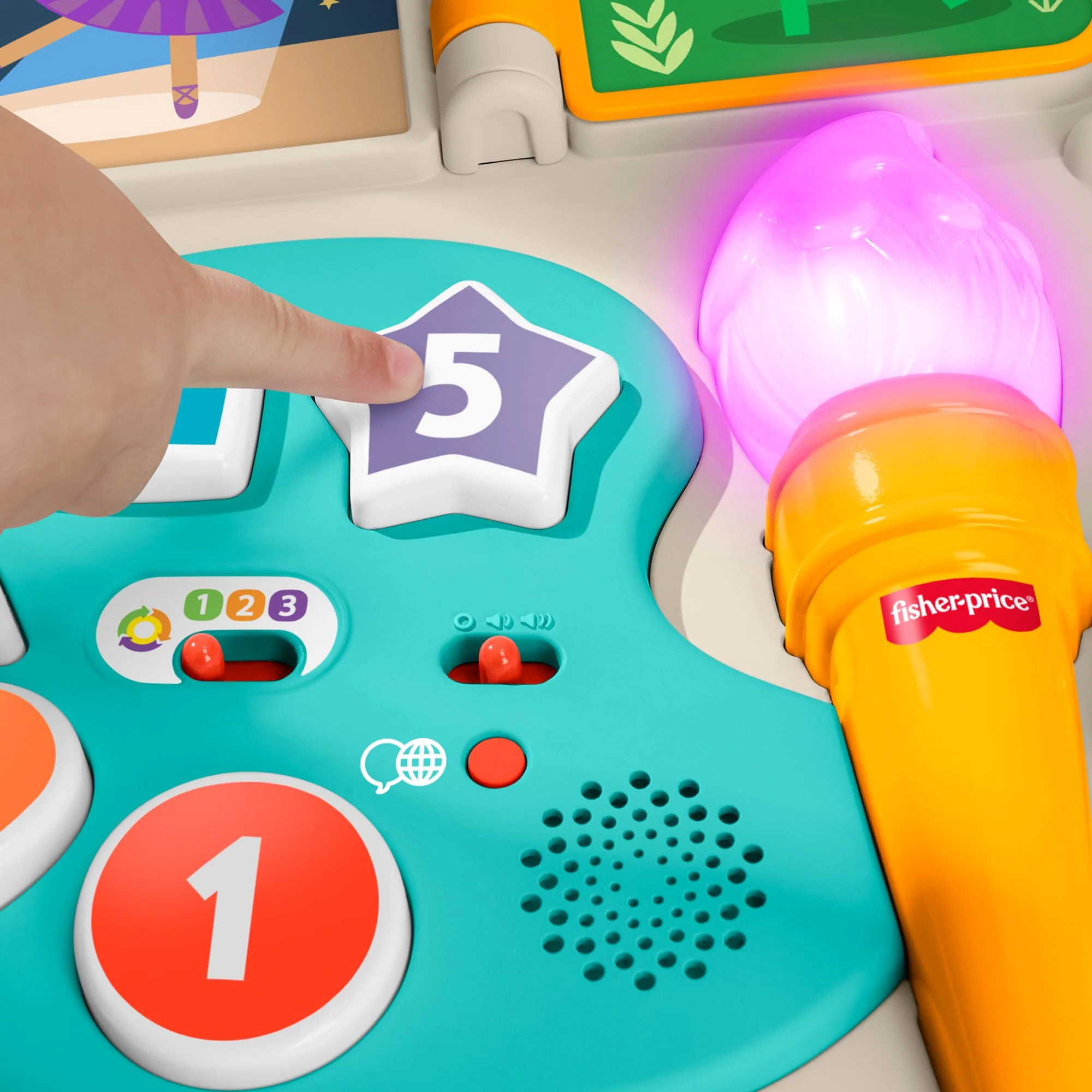 Fisher-Price® Rires et Éveil Table D’Activités et Chevalet 4 en 1 - Image 4