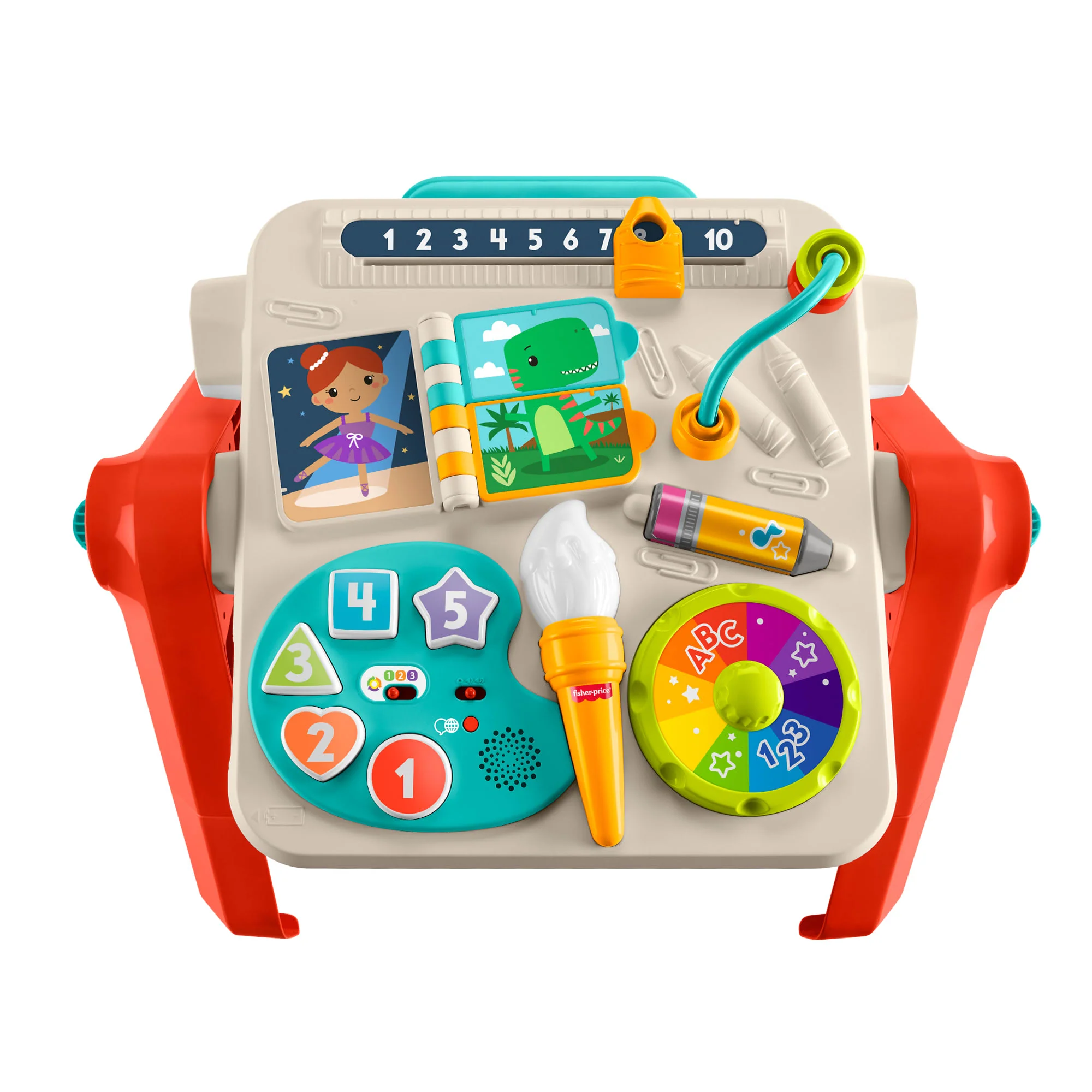 Fisher-Price® Rires et Éveil Table D’Activités et Chevalet 4 en 1 - Image 5