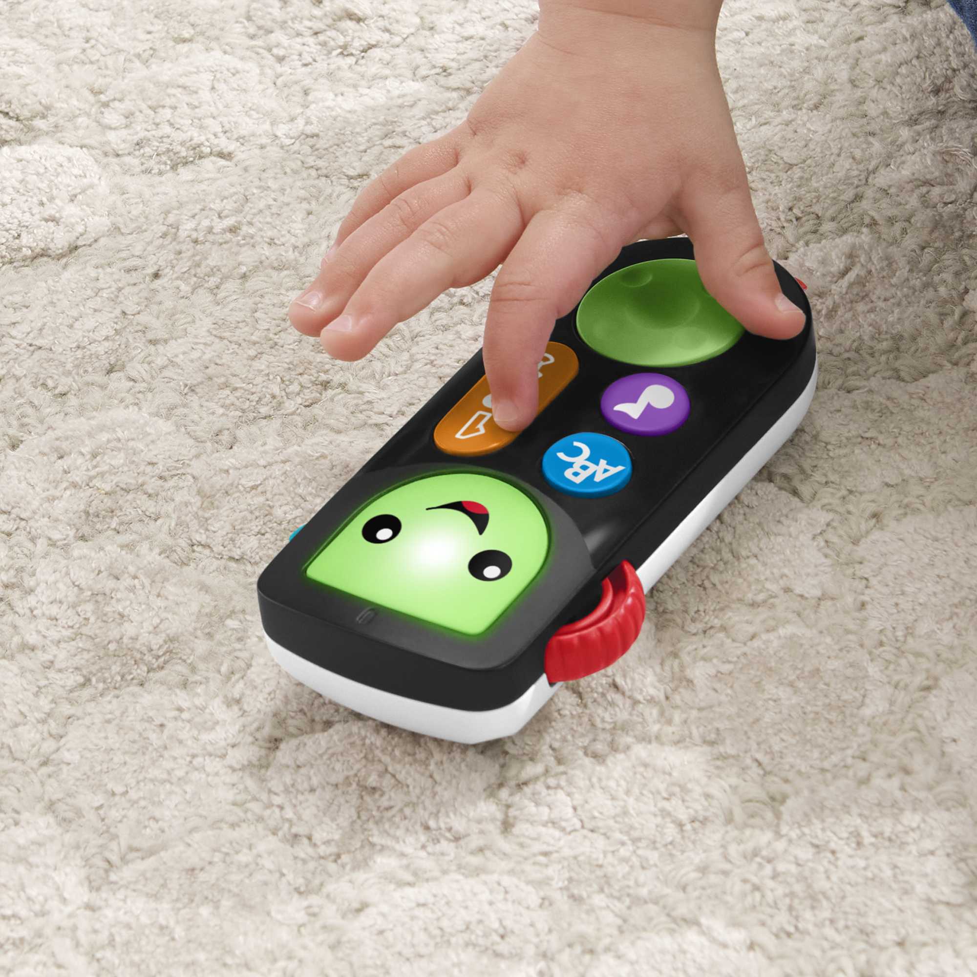 Fisher-Price Rires et Éveil Télécommande Sons et Apprentissage Version Anglaise et Française - Image 3