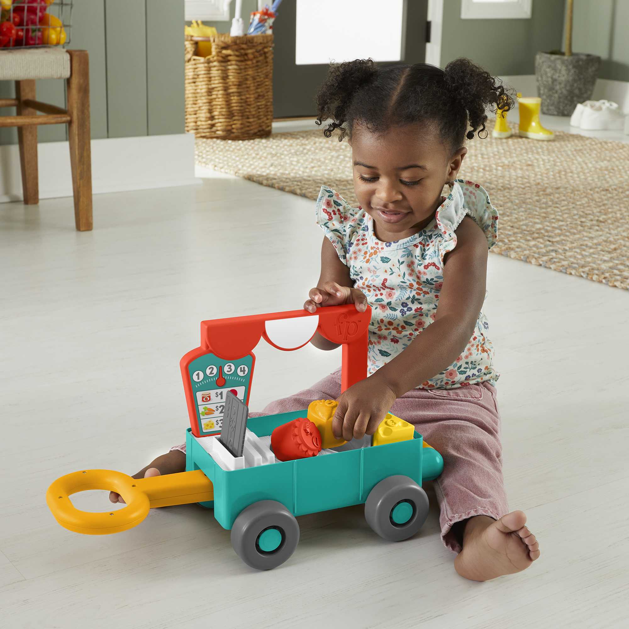 Fisher-Price Rires et Éveil Tracteur de La Ferme Au Marché 4-en-1 - Image 4