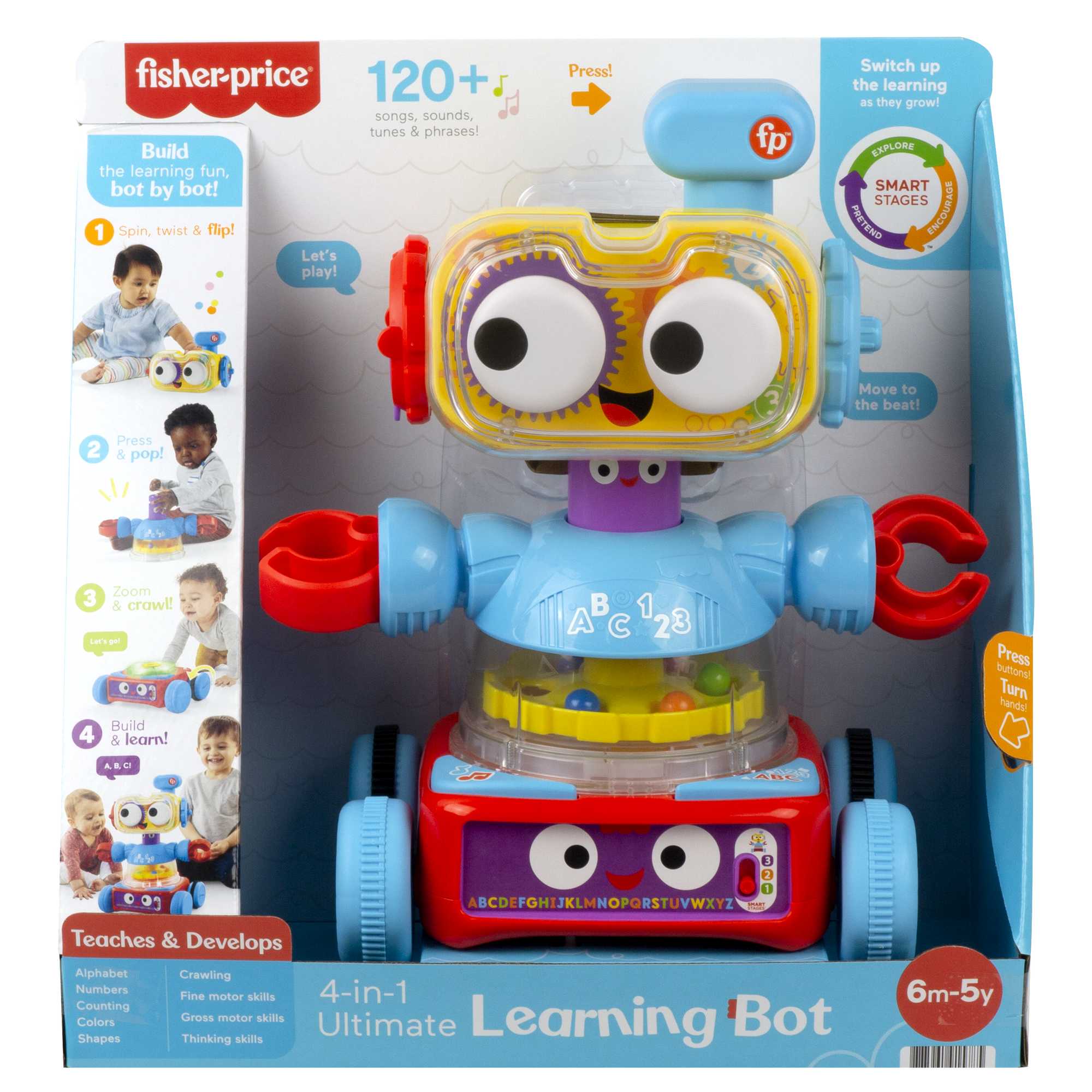 Fisher-Price Robot D’Apprentissage 4 en 1 Suprême Version Anglaise et Française - Image 6