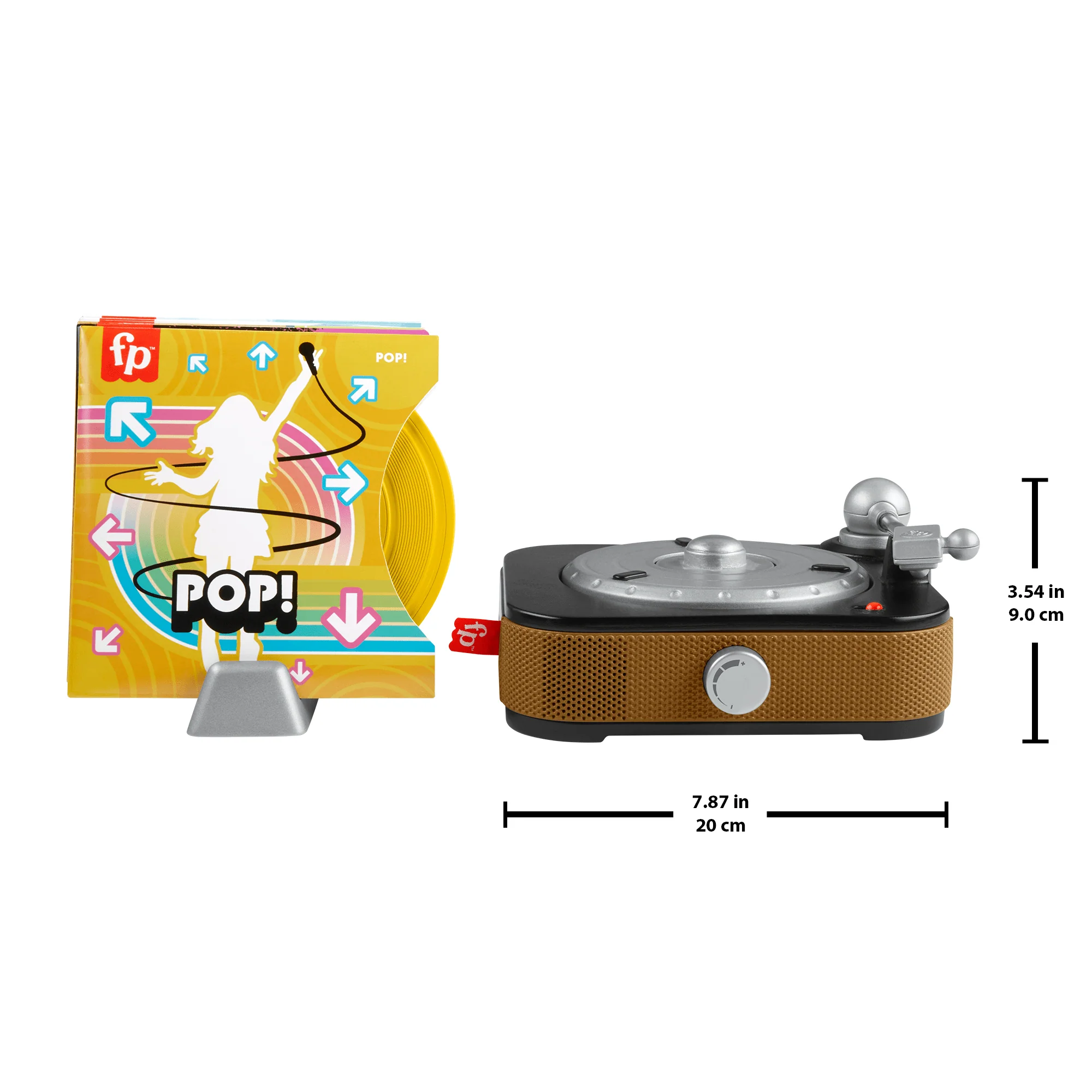 Fisher-Price Rockin’ Record Player Musical Toy For Preschool Pretend Play - Image 6