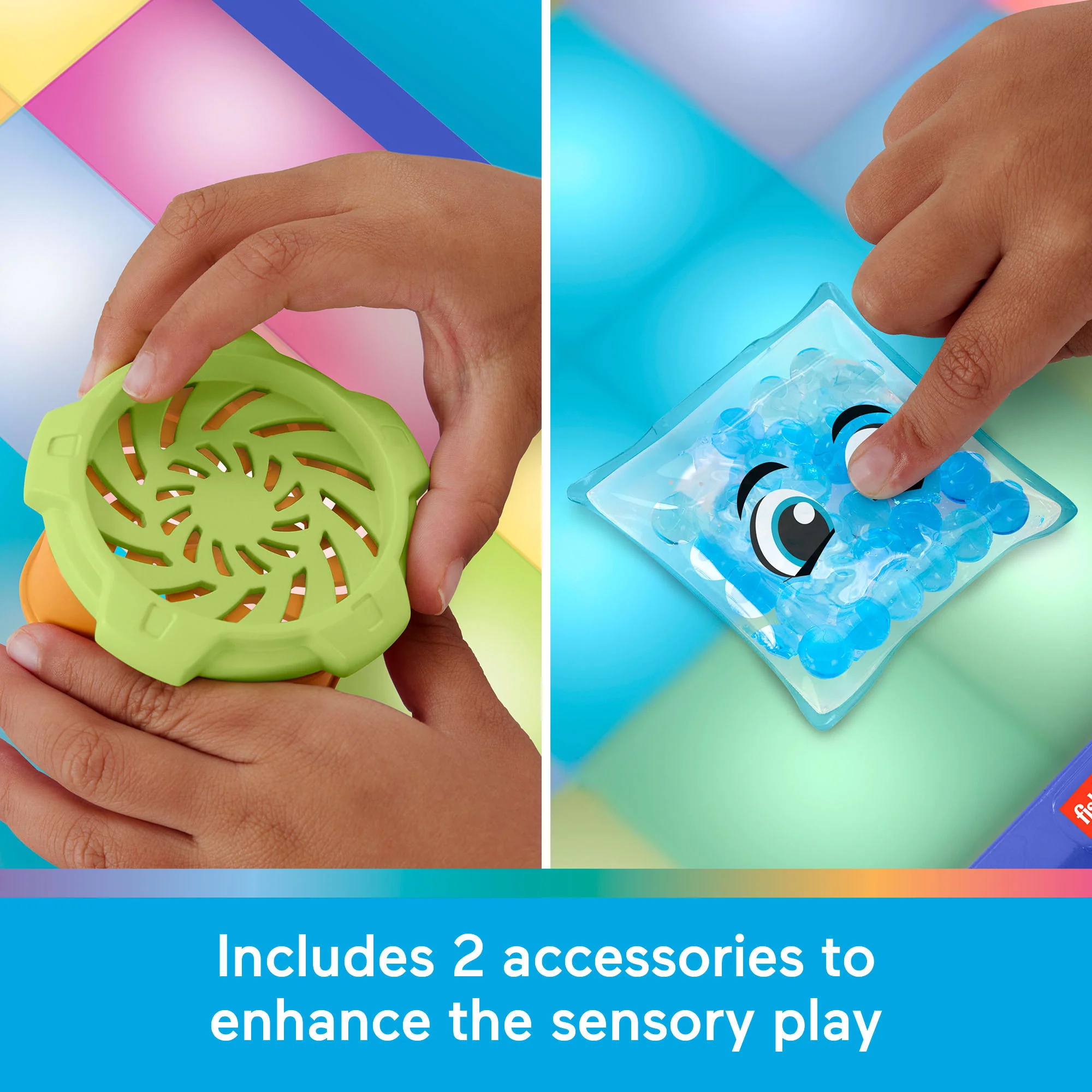 Fisher-Price Sensory Bright Light Station, Electronic Learning Activity Table For Preschool Kids - Image 5