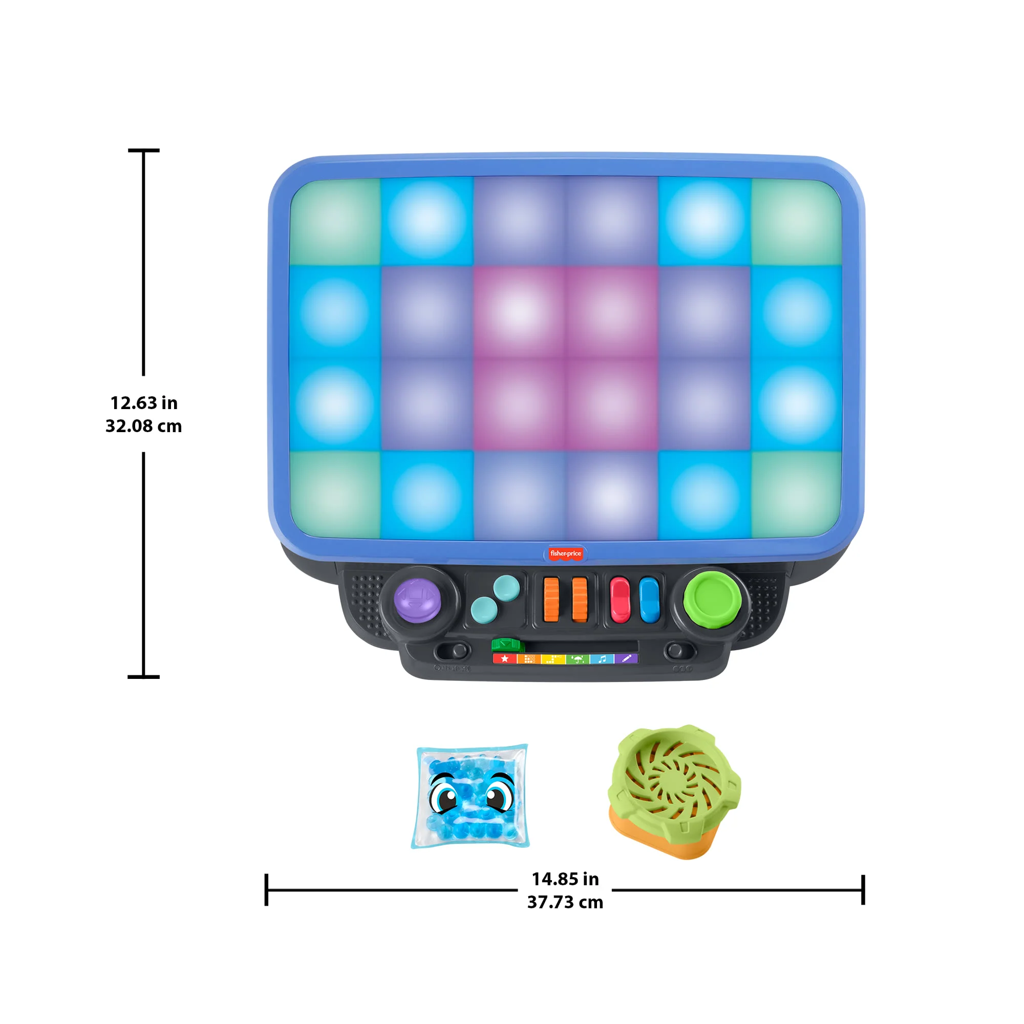Fisher-Price Sensory Bright Light Station, Electronic Learning Activity Table For Preschool Kids - Image 6