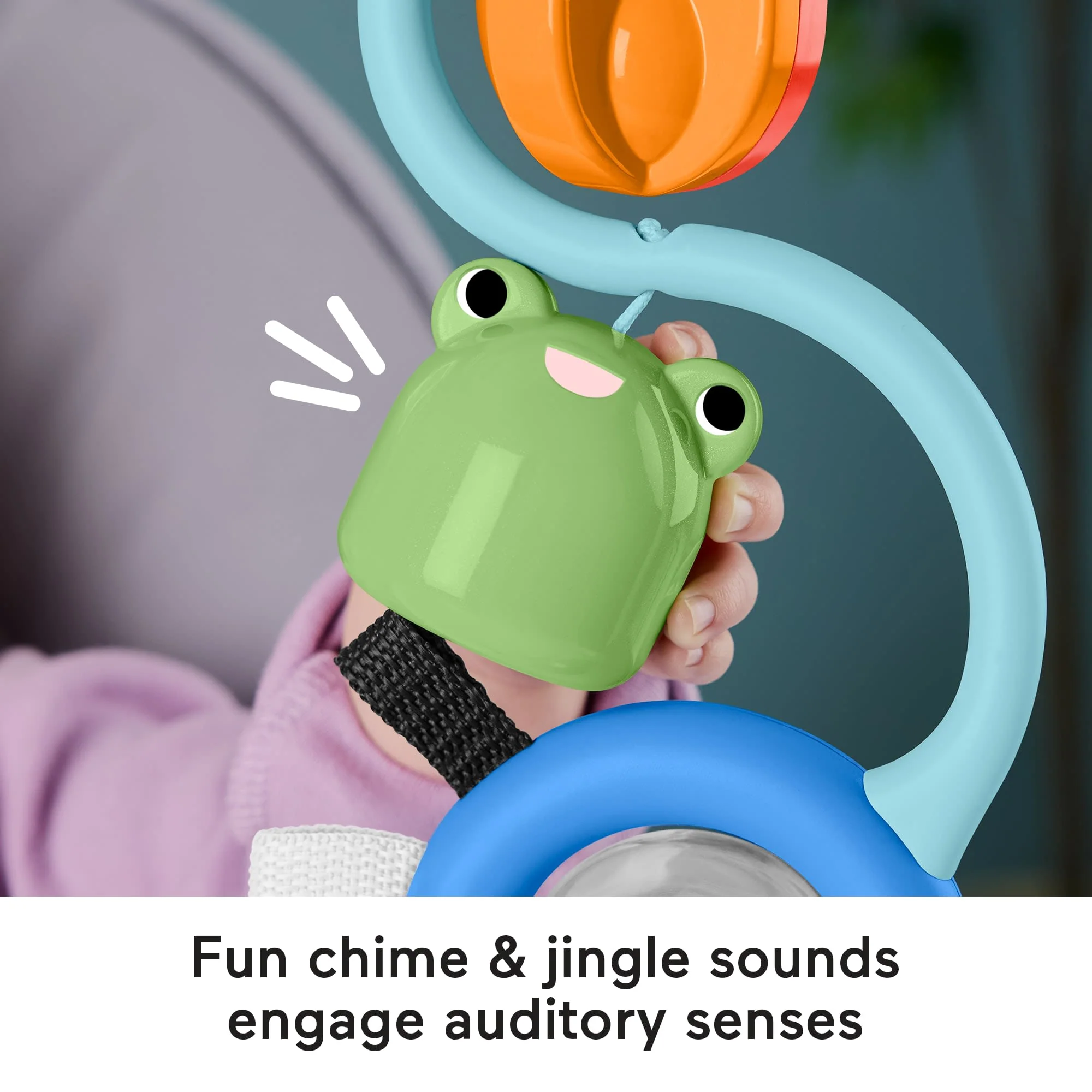 Fisher-Price Sensory Sounds High Chair Toy, Tray Activity For Baby Ages 3+ Months - Image 3