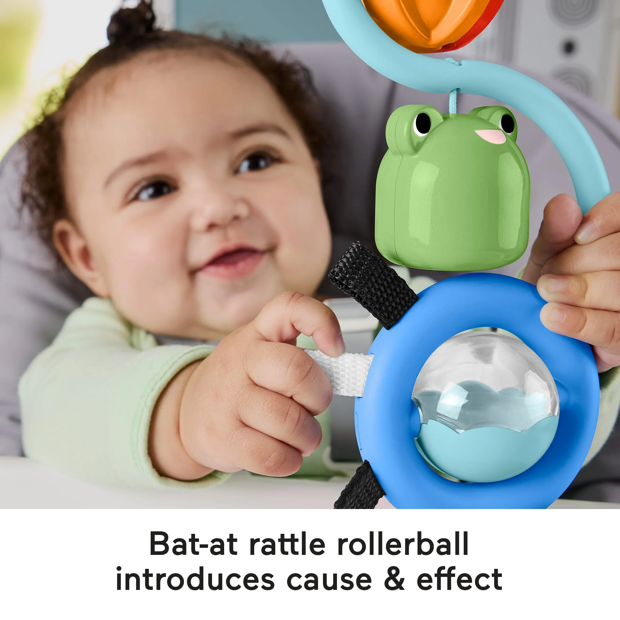 Fisher-Price Sensory Sounds High Chair Toy, Tray Activity For Baby Ages 3+ Months - Image 4