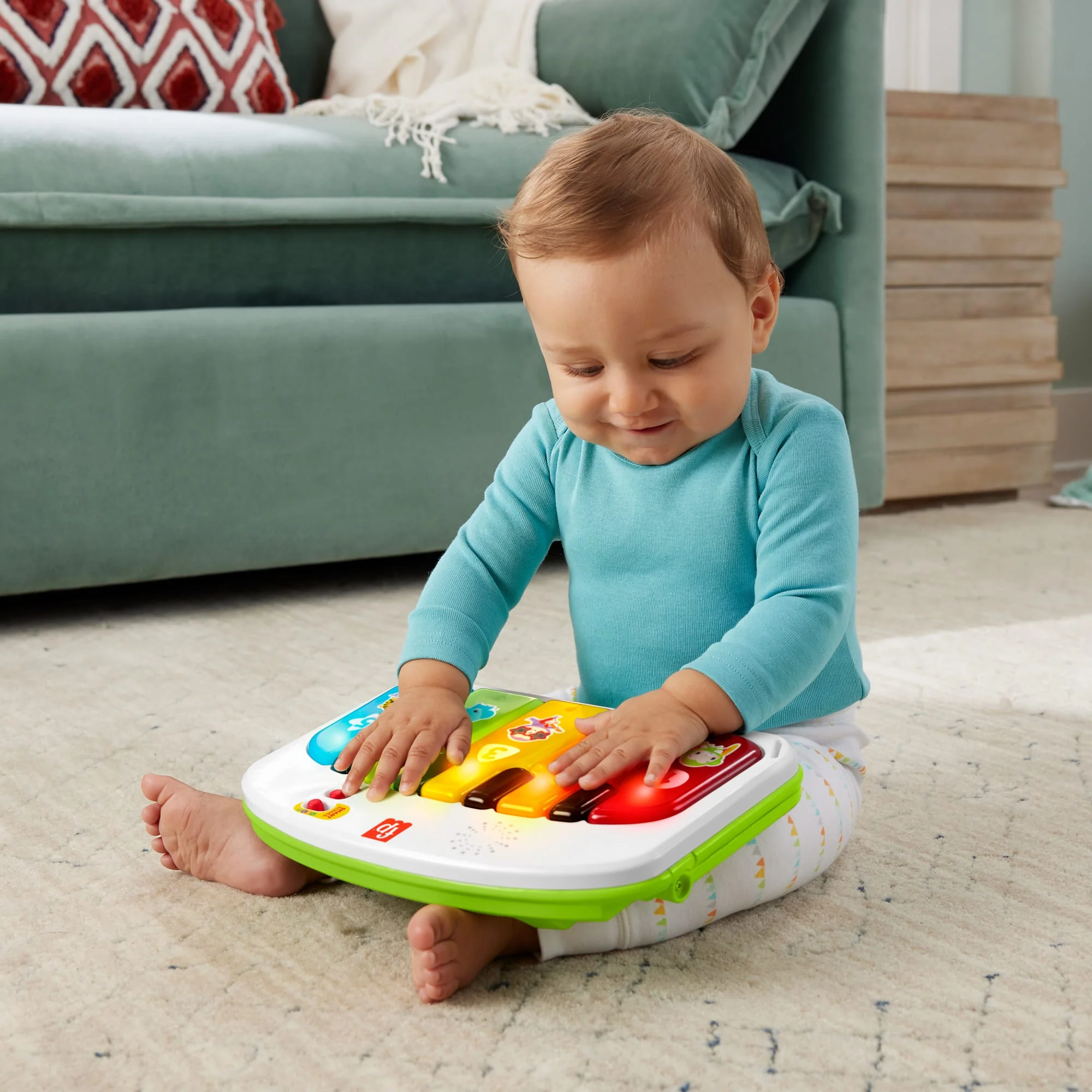 Fisher-Price Siège de Luxe Avec Piano Musical, Plateau à Collation - Image 5