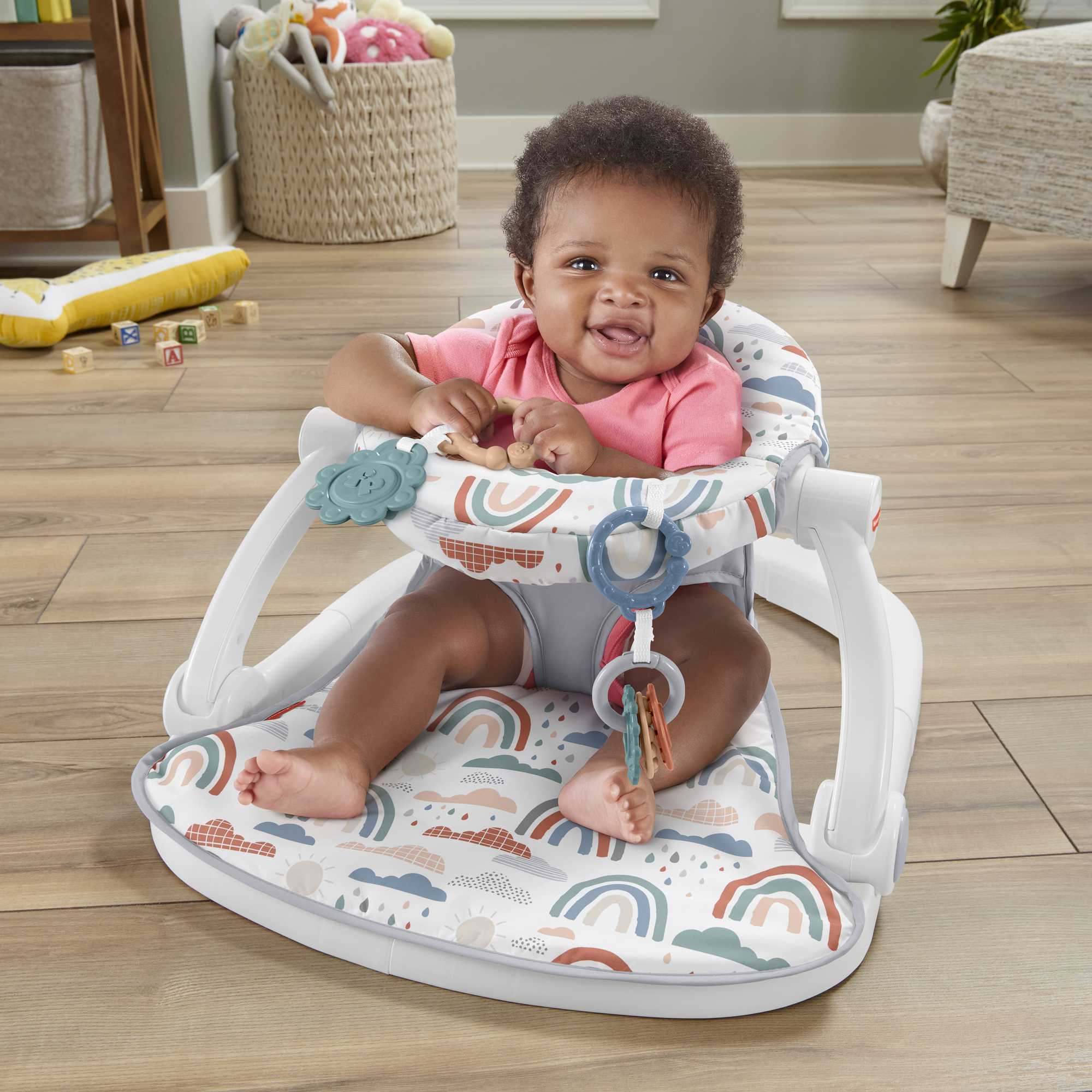 Fisher-Price  Siège Jeu et Confort  Averses Arc-en-Ciel - Image 2