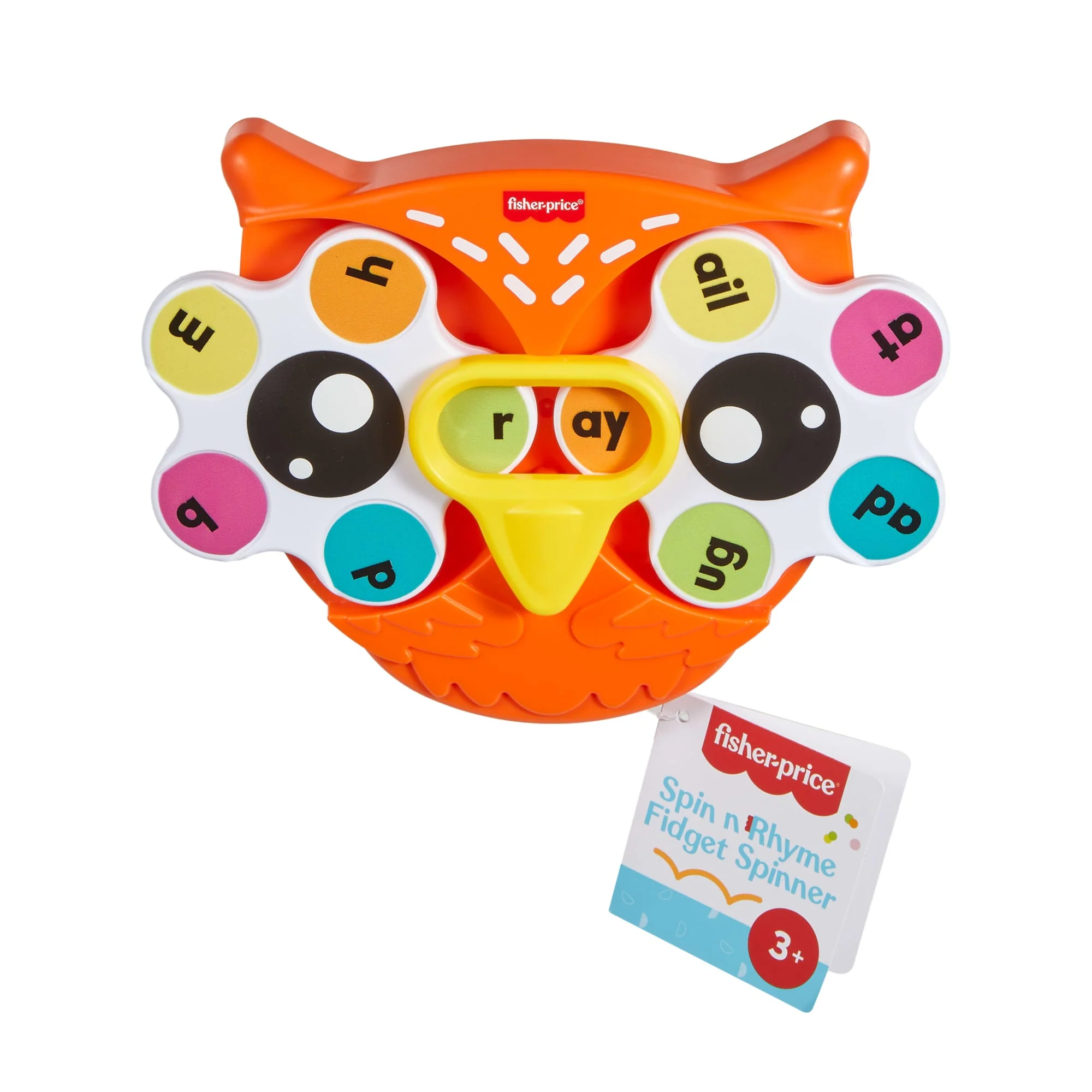 Fisher-Price Spin ‘n Rhyme Fidget Spinner Learning Activity Toy For Preschool Kids - Image 6