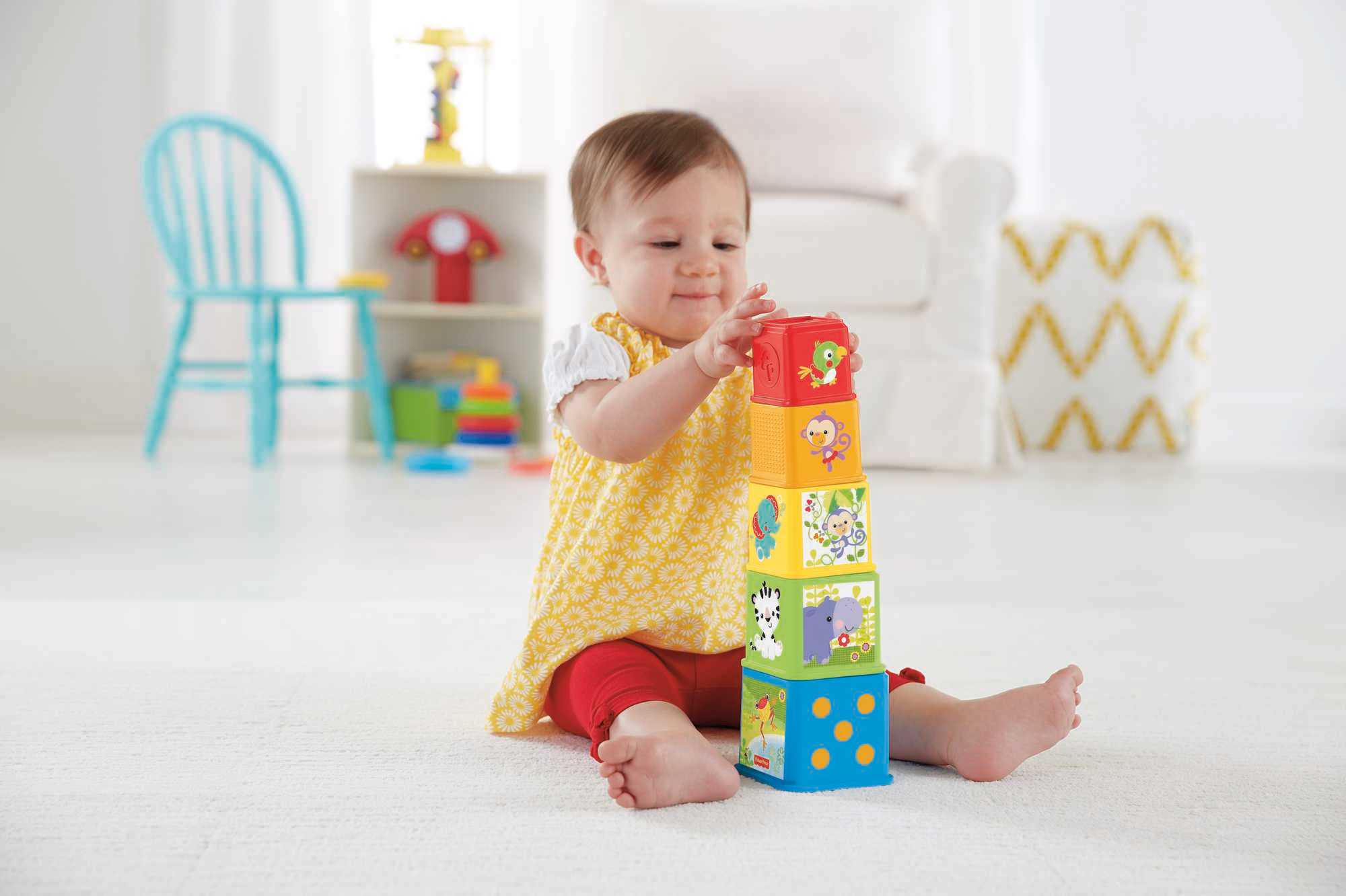 Fisher-Price Stack & Explore Blocks - Image 2