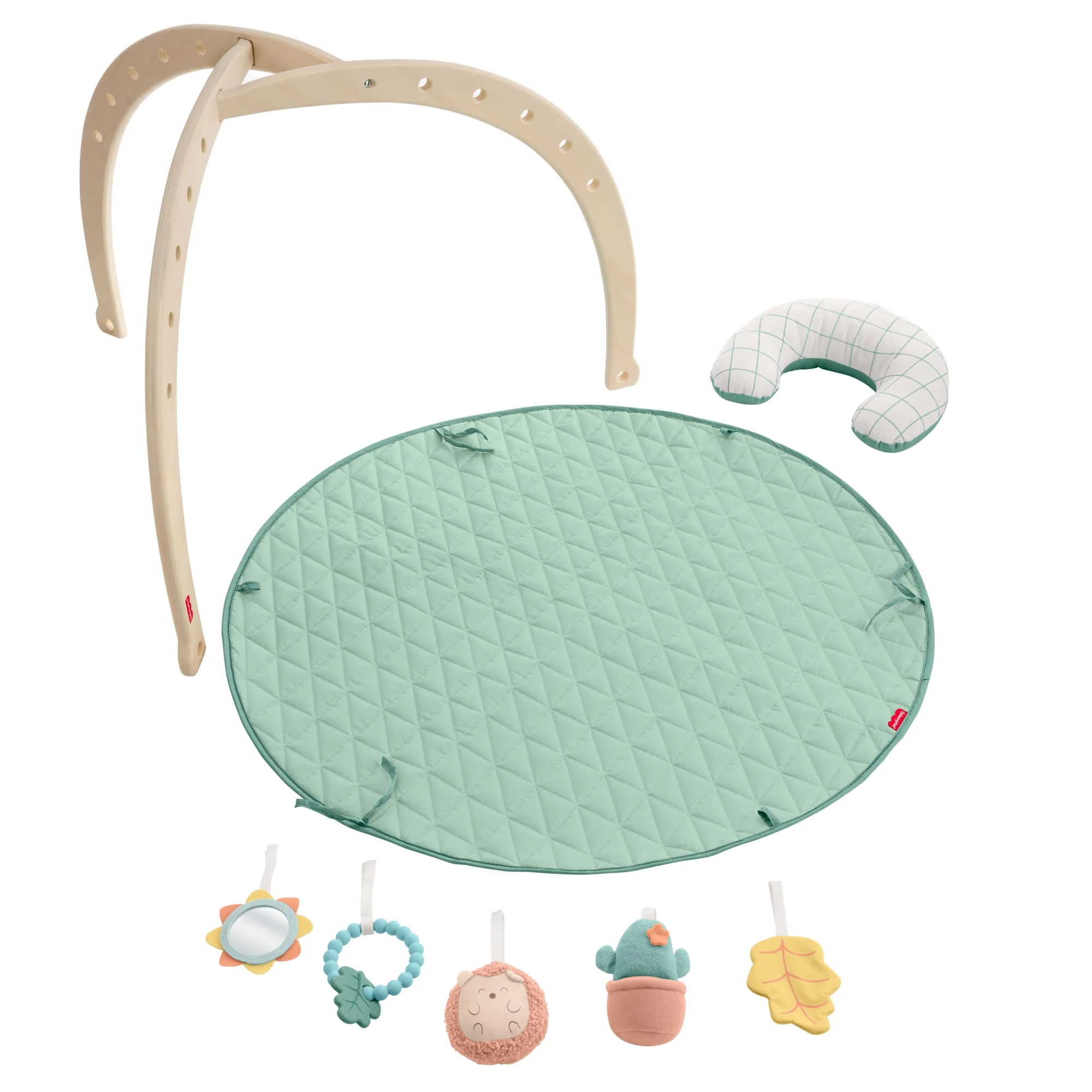 Fisher-Price  Tapis D’Activités de Luxe en Bois, Jouets de Développ. - Image 5