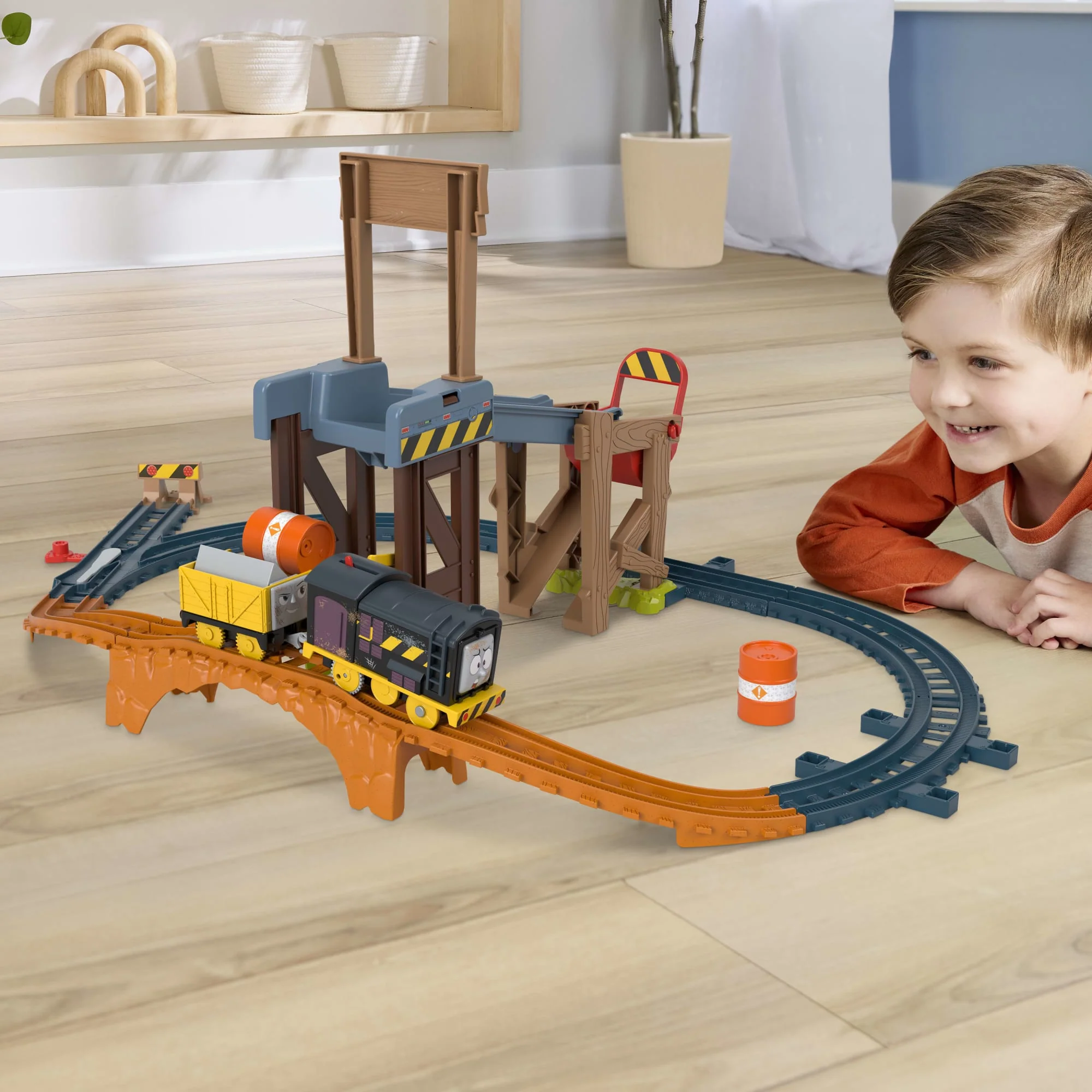 Fpthomas et ses Amis Coffret de Construction Diesel Soulève et Charge - Image 2