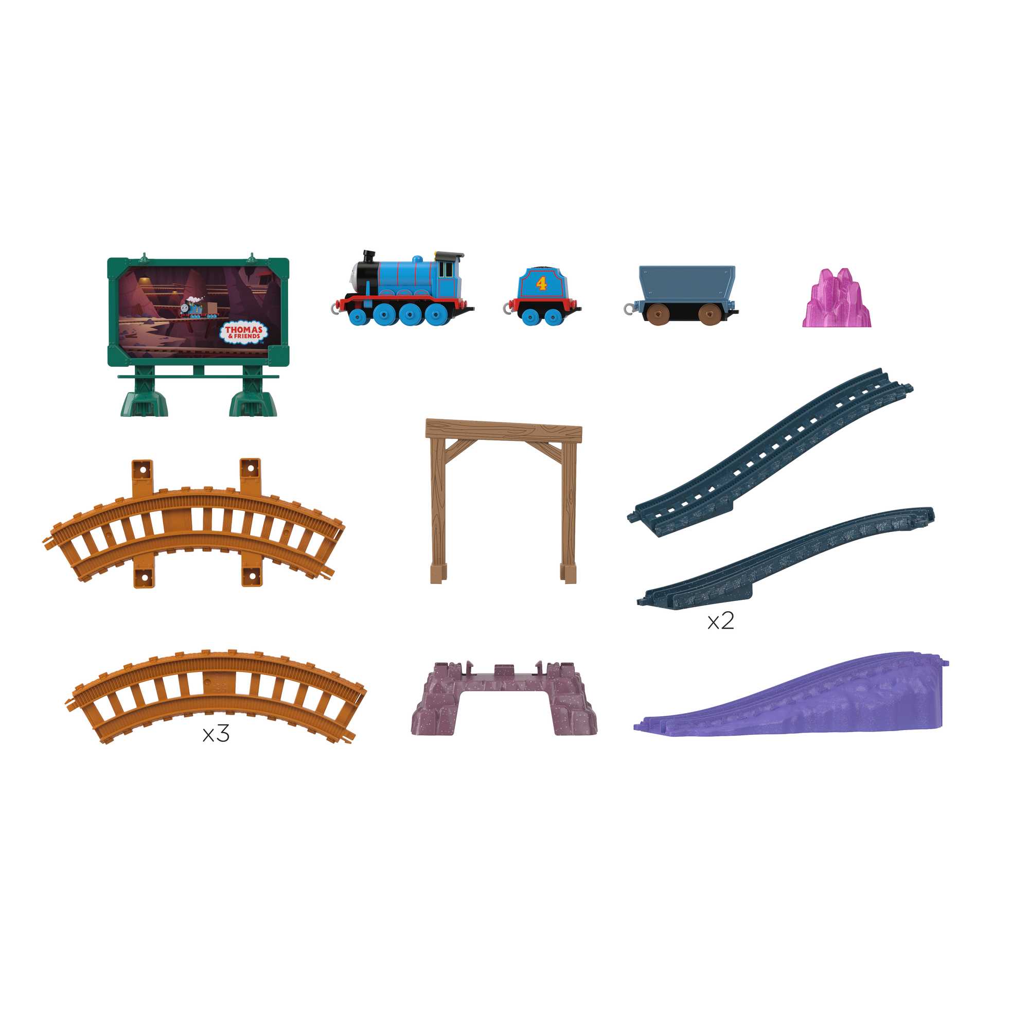 Thomas et ses Amis Coffret Train/Piste Gordon Dans Les Vieilles Mines - Image 2