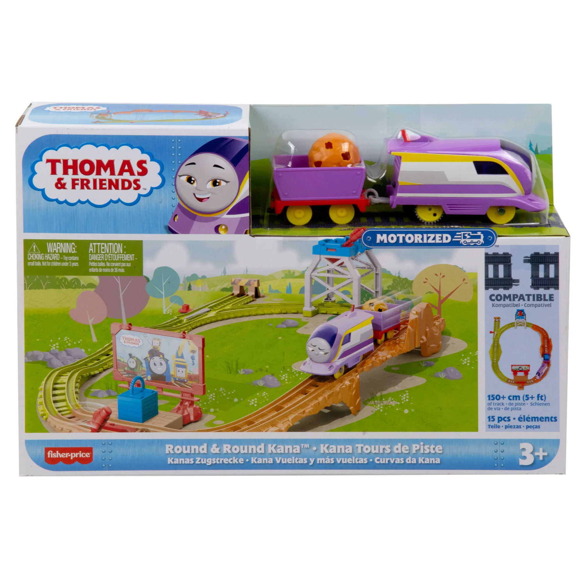 Thomas et ses Amis  Coffret Train et Piste  Kana Tours de Piste - Image 6
