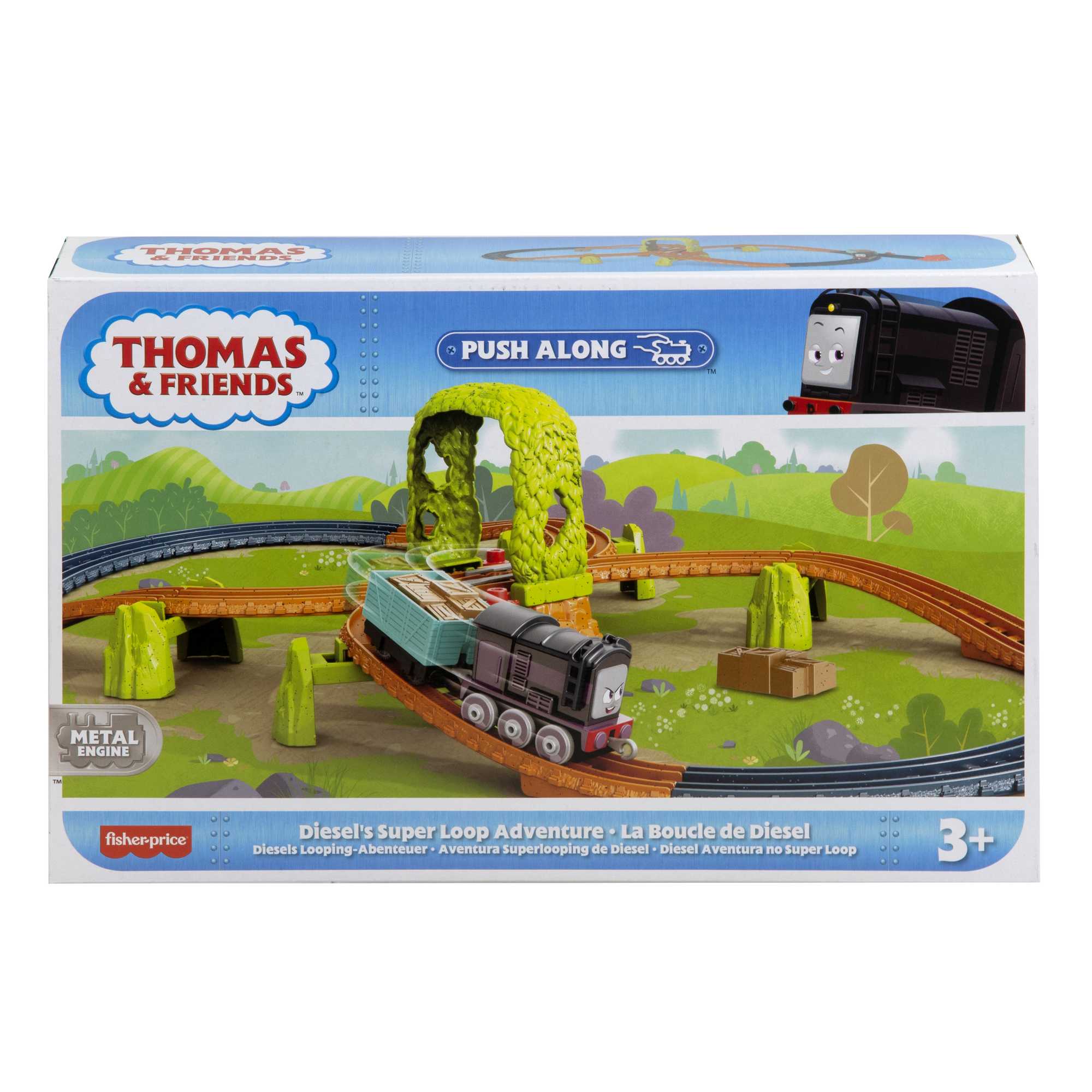 Fisher-Price Thomas et ses Amis L’Aventure à La Super Boucle de Diesel - Image 6