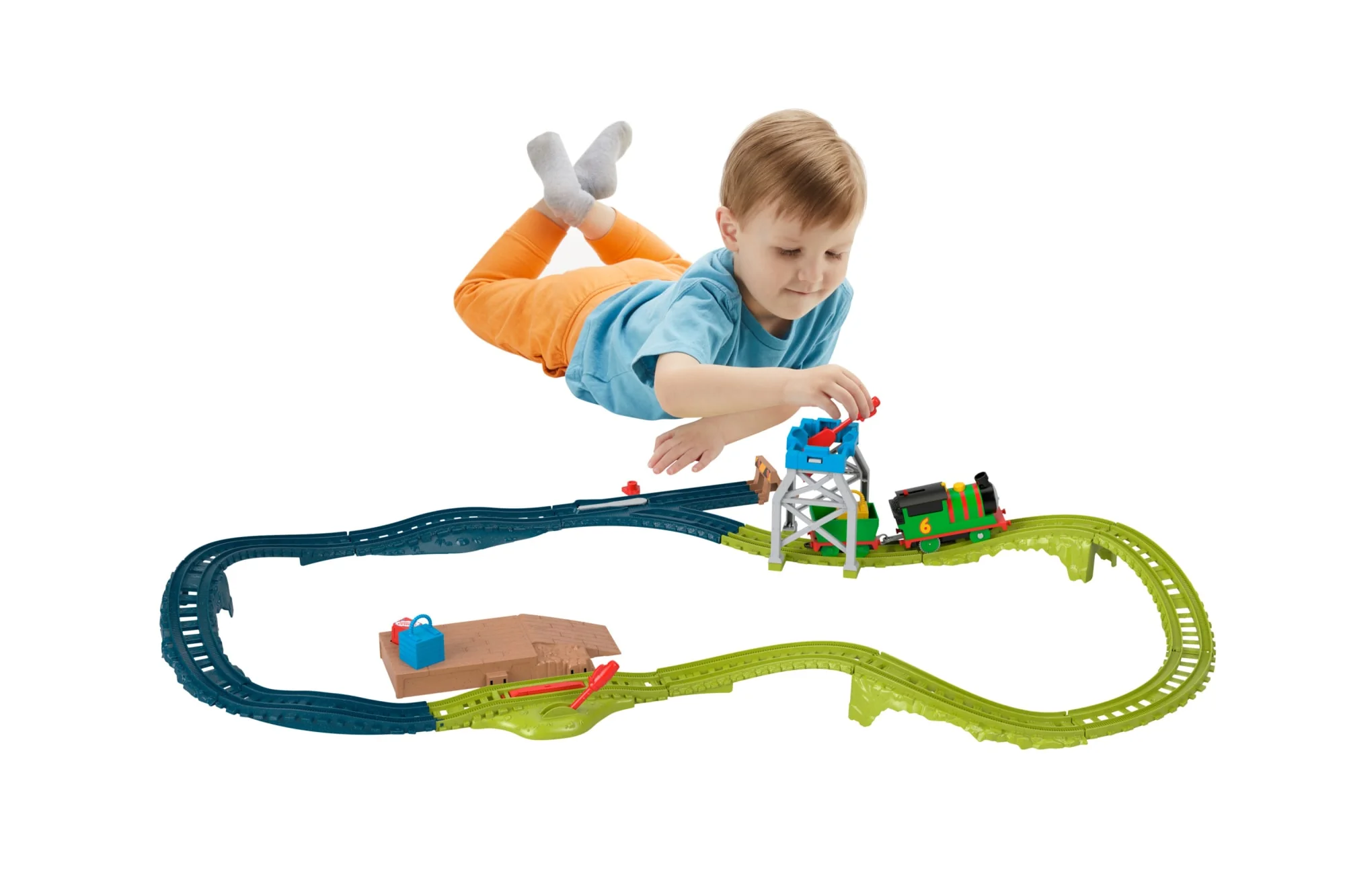 Thomas et ses Amis  Coffret Train et Piste  La Livraison de Percy - Image 2