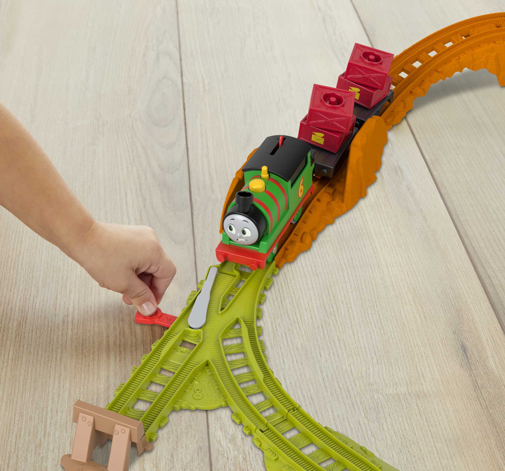 Thomas et ses Amis La Tournée de Livraison de Percy, Locomotive Mot. - Image 4