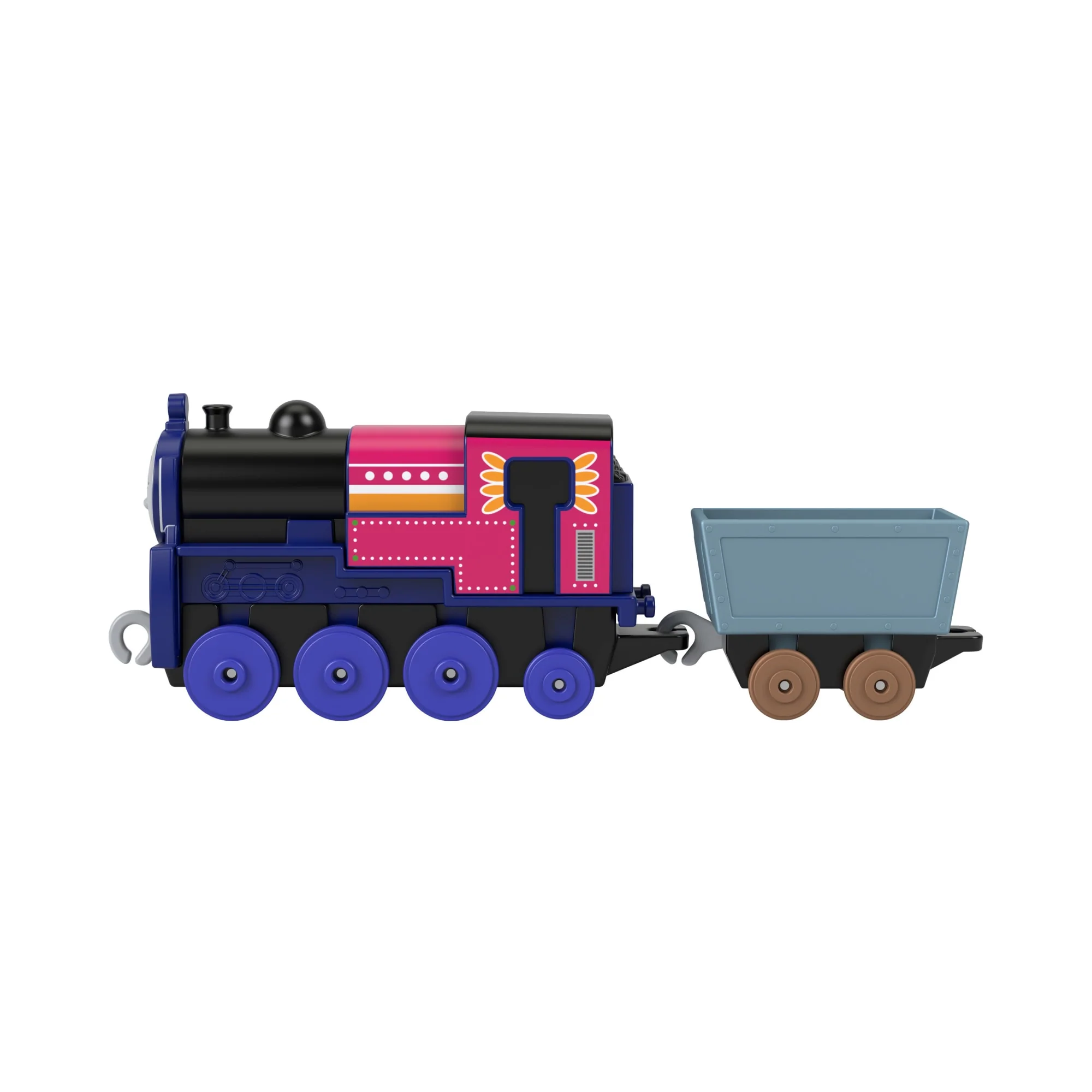 Thomas et ses Amis Locomotive à Pousser et Wagon Ashima, Métal - Image 2