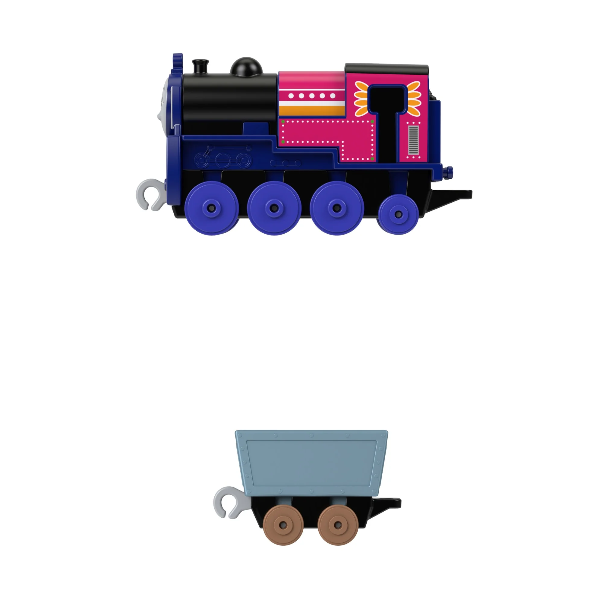 Thomas et ses Amis Locomotive à Pousser et Wagon Ashima, Métal - Image 3