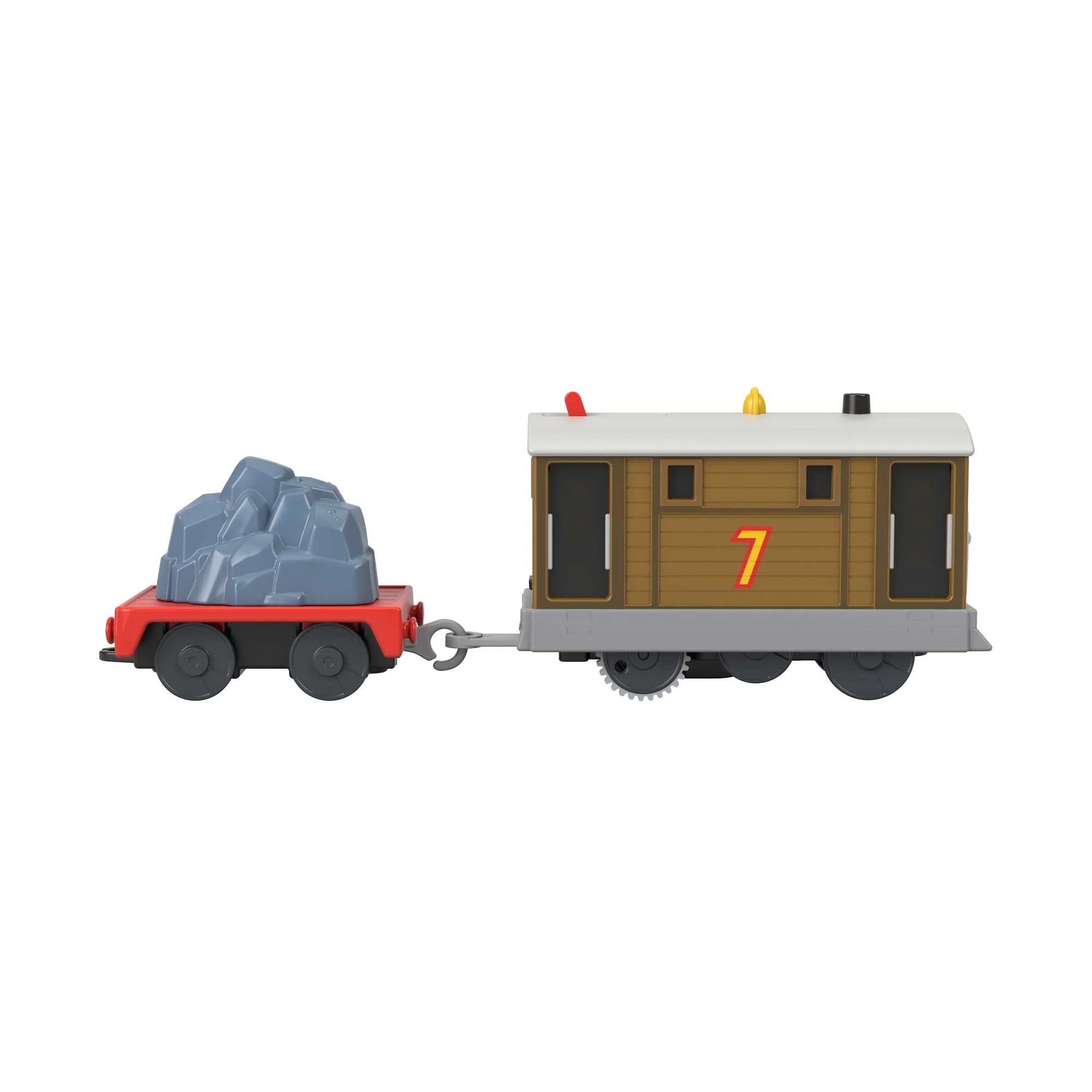 Thomas et ses Amis  Train Jouet Motorisé  Locomotive Toby, Wagon - Image 2