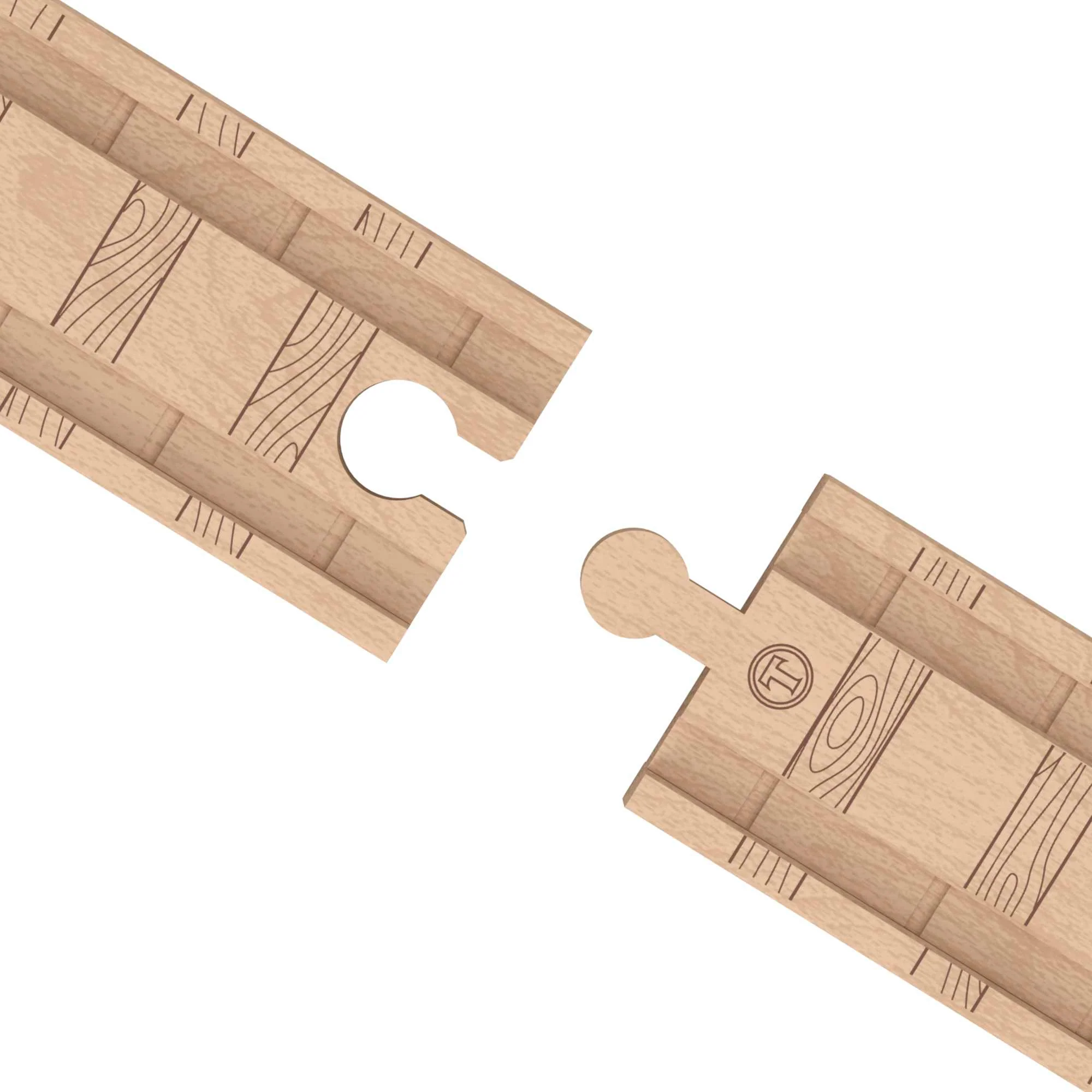 Fisher-Price Thomas et ses Amis Piste en Bois Coffret D’Extension de Piste Clackety Track - Image 4