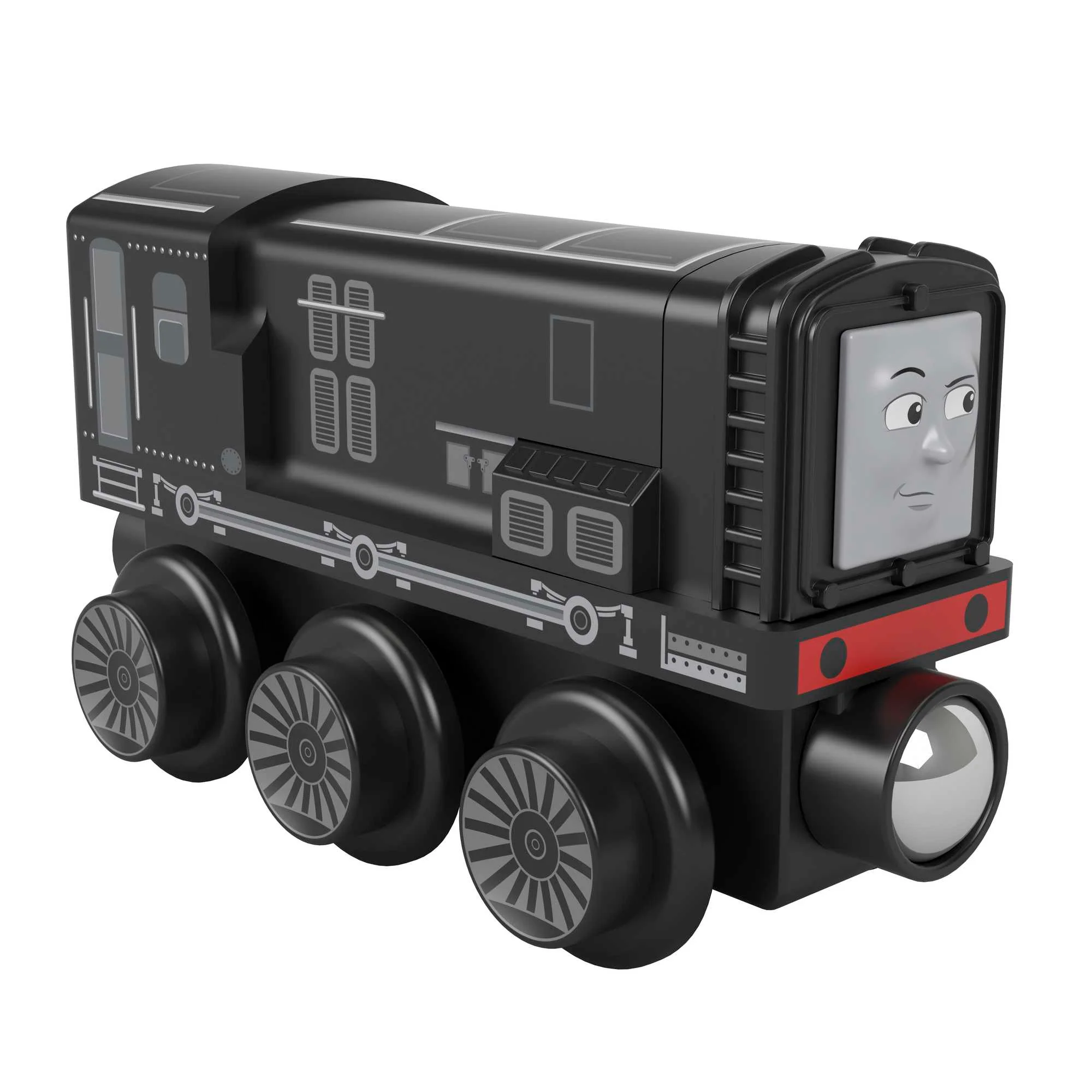 Fisher-Price Thomas et ses Amis Piste en Bois Locomotive Diesel - Image 3