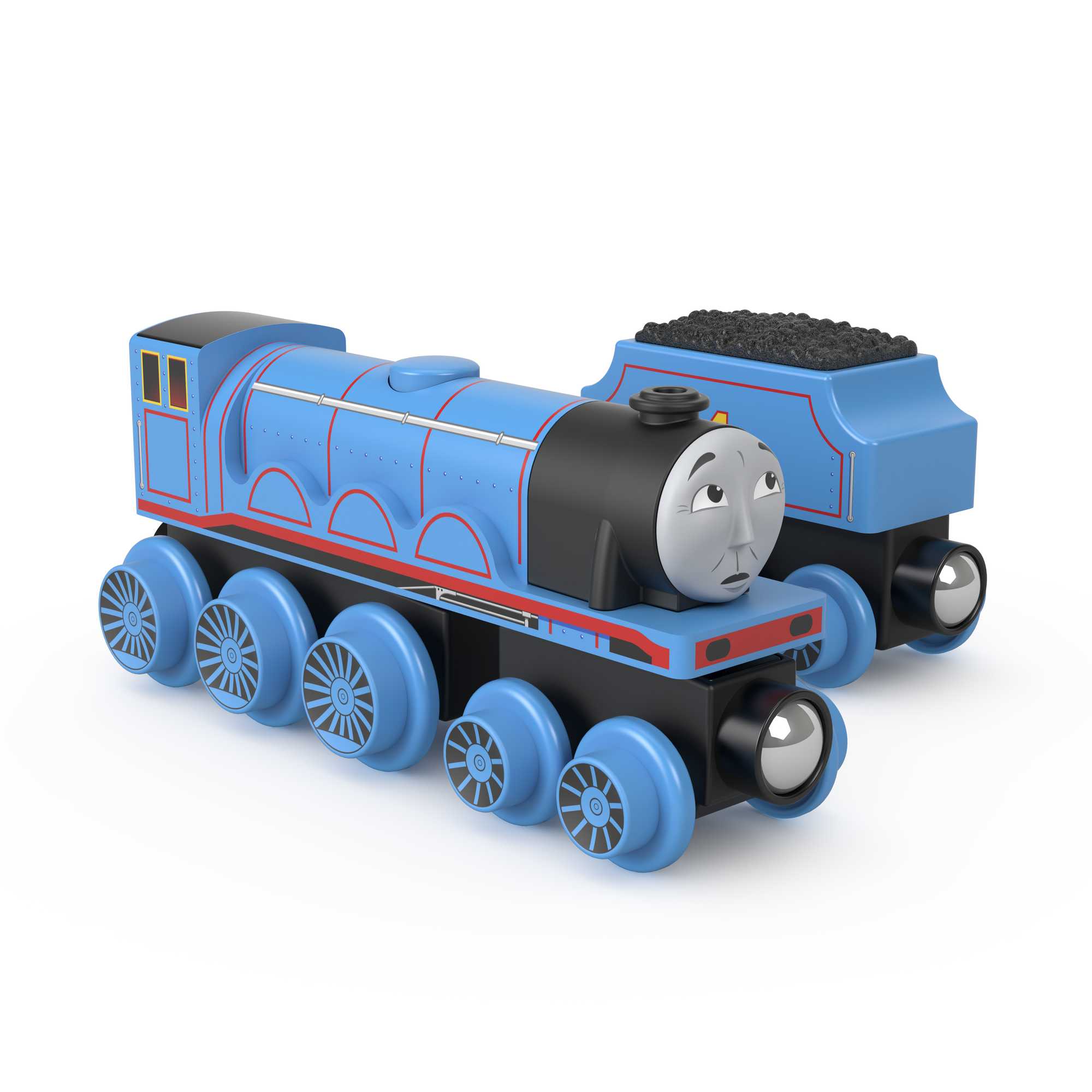 Fisher-Price Thomas et ses Amis Piste en Bois Locomotive Gordon et Wagon de Charbon - Image 2